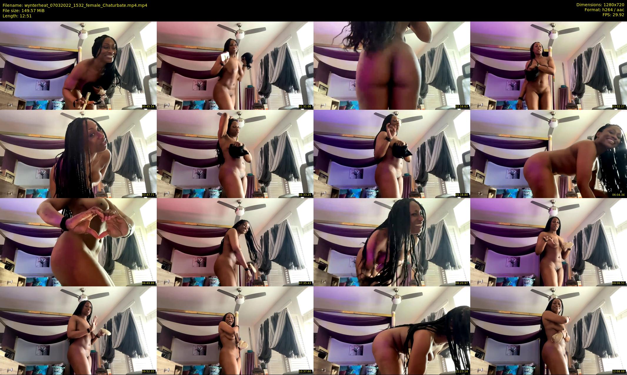 wynterheat — 13 minute Chaturbate female cam show recording, 720p, Mar 7, 2022