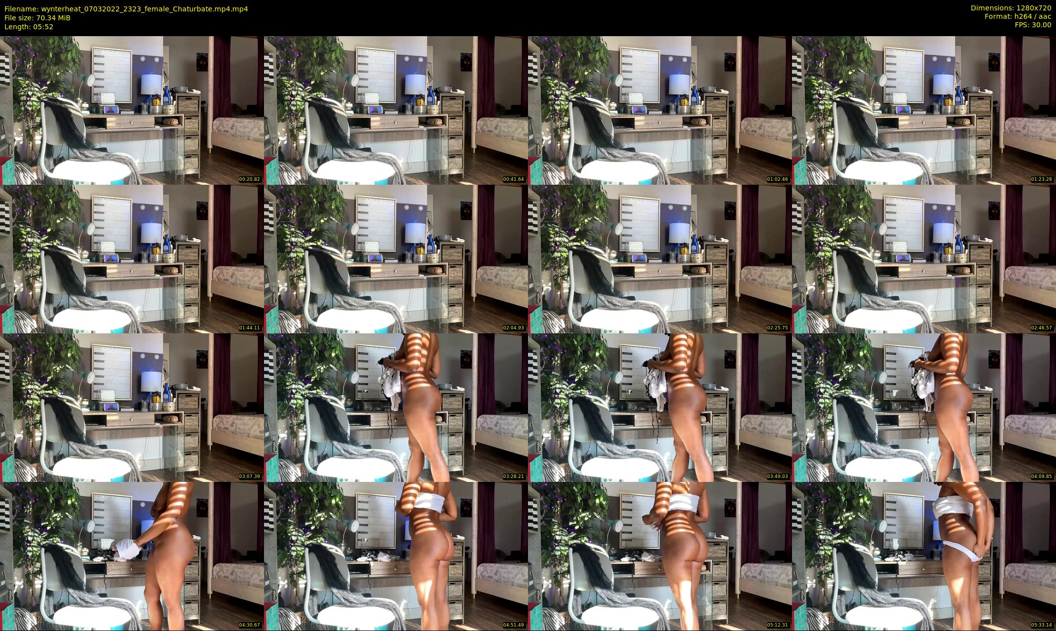 wynterheat — 6 minute Chaturbate female cam show recording, 720p, Mar 7, 2022