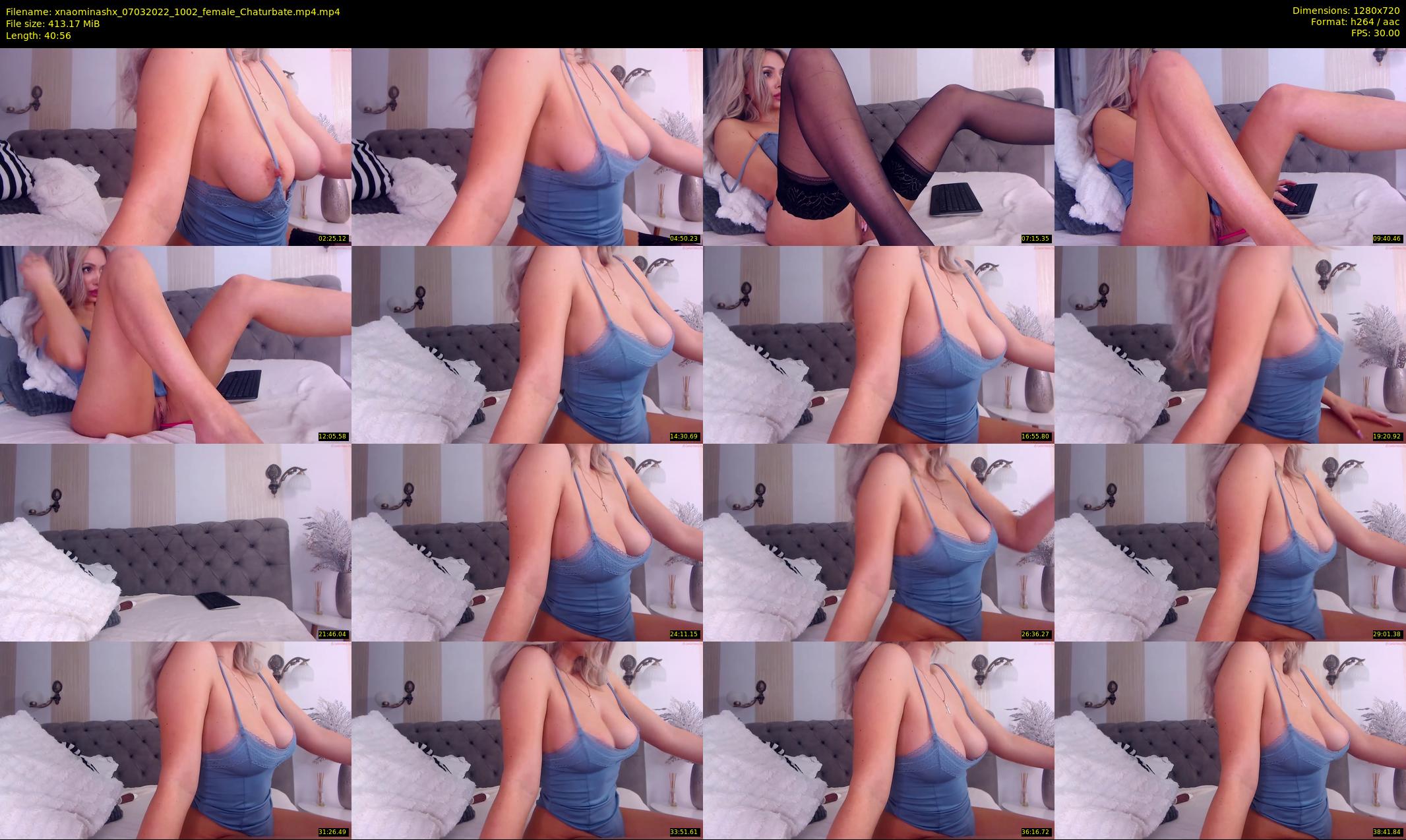 xnaominashx — 41 minute Chaturbate female cam show recording, 720p, Mar 7, 2022