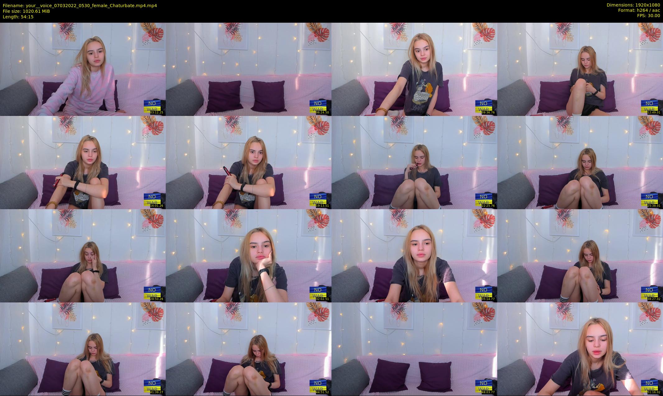 your__voice — 55 minute Chaturbate female cam show recording, 1080p, Mar 7, 2022