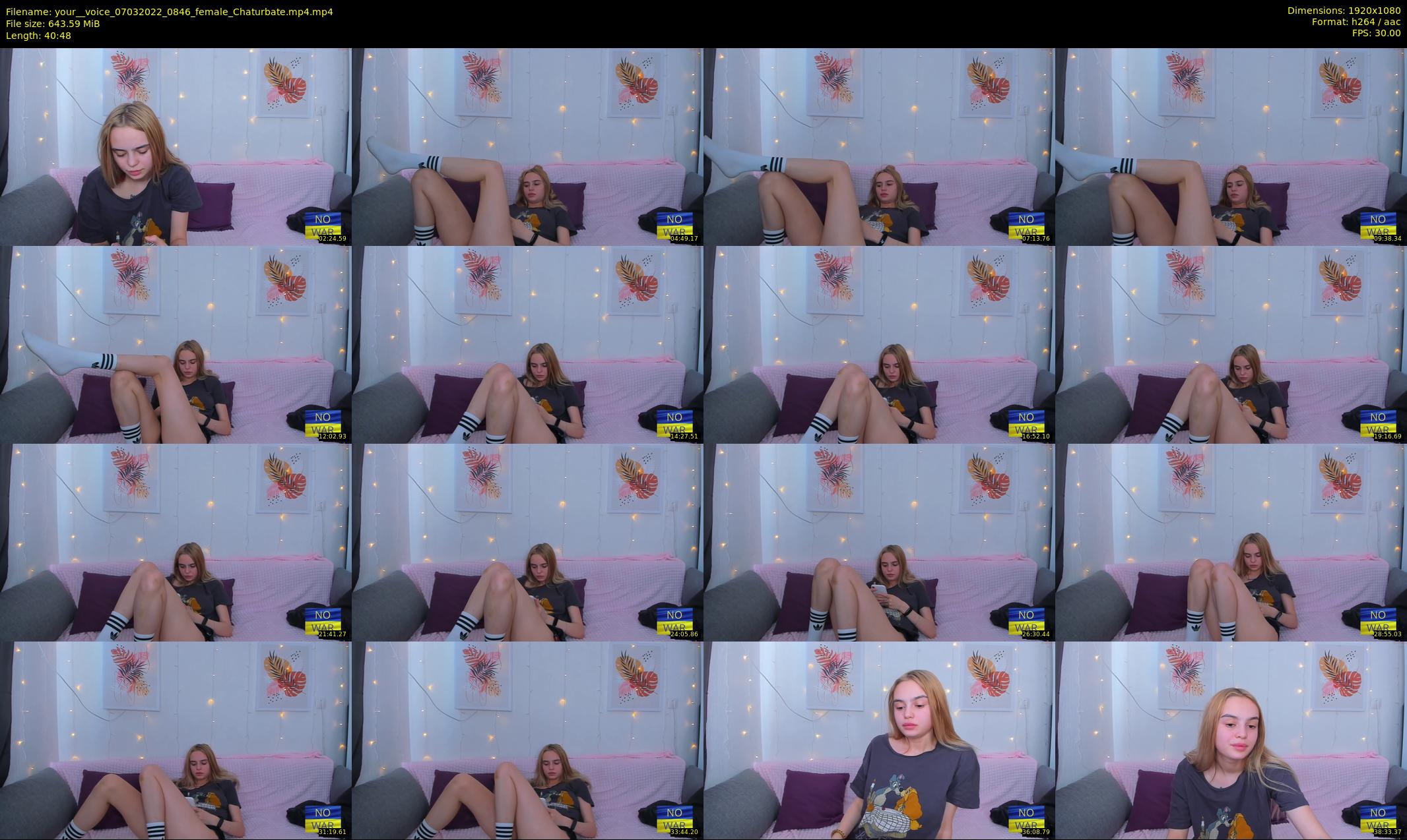 your__voice — 41 minute Chaturbate female cam show recording, 1080p, Mar 7, 2022