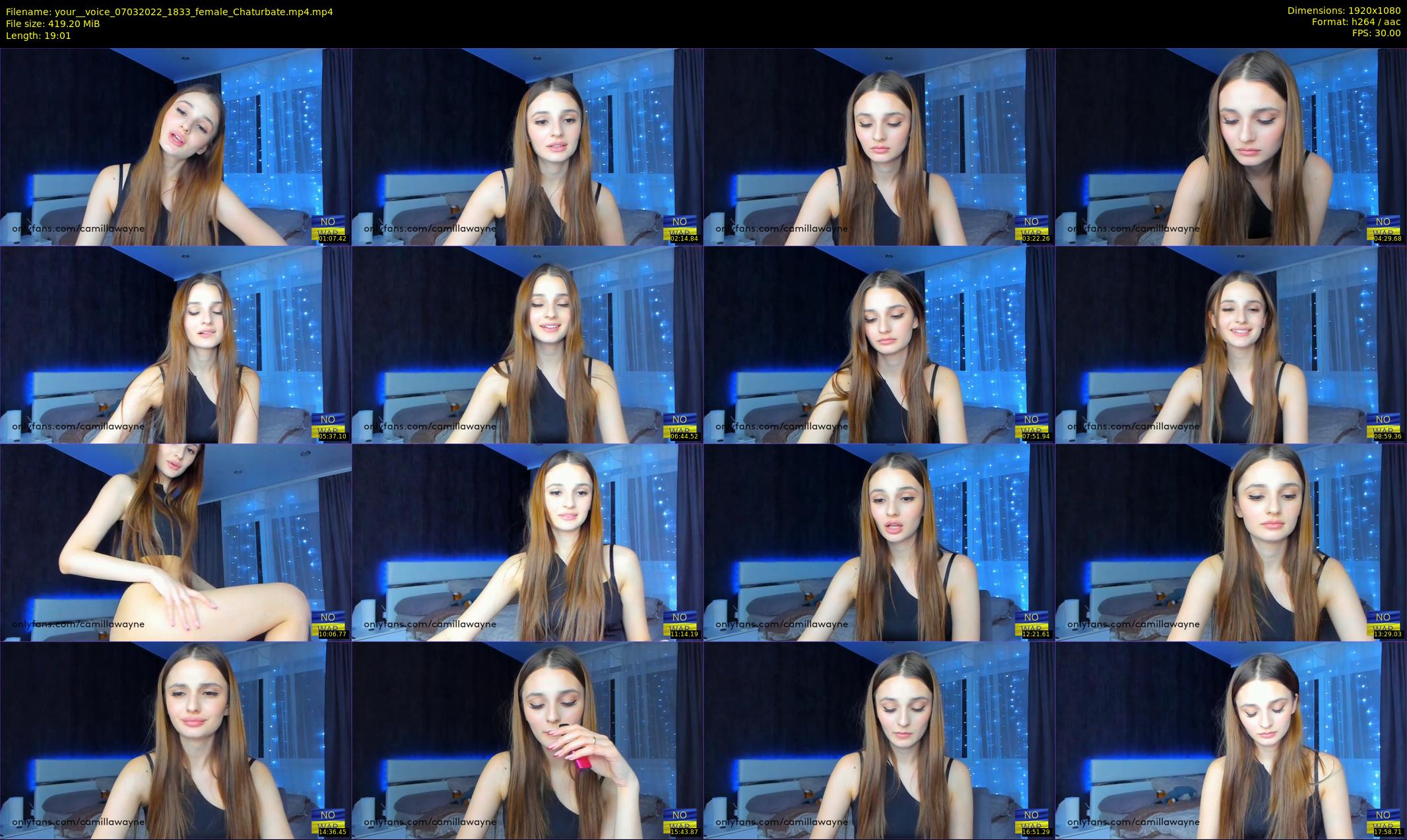 your__voice — 20 minute Chaturbate female cam show recording, 1080p, Mar 7, 2022