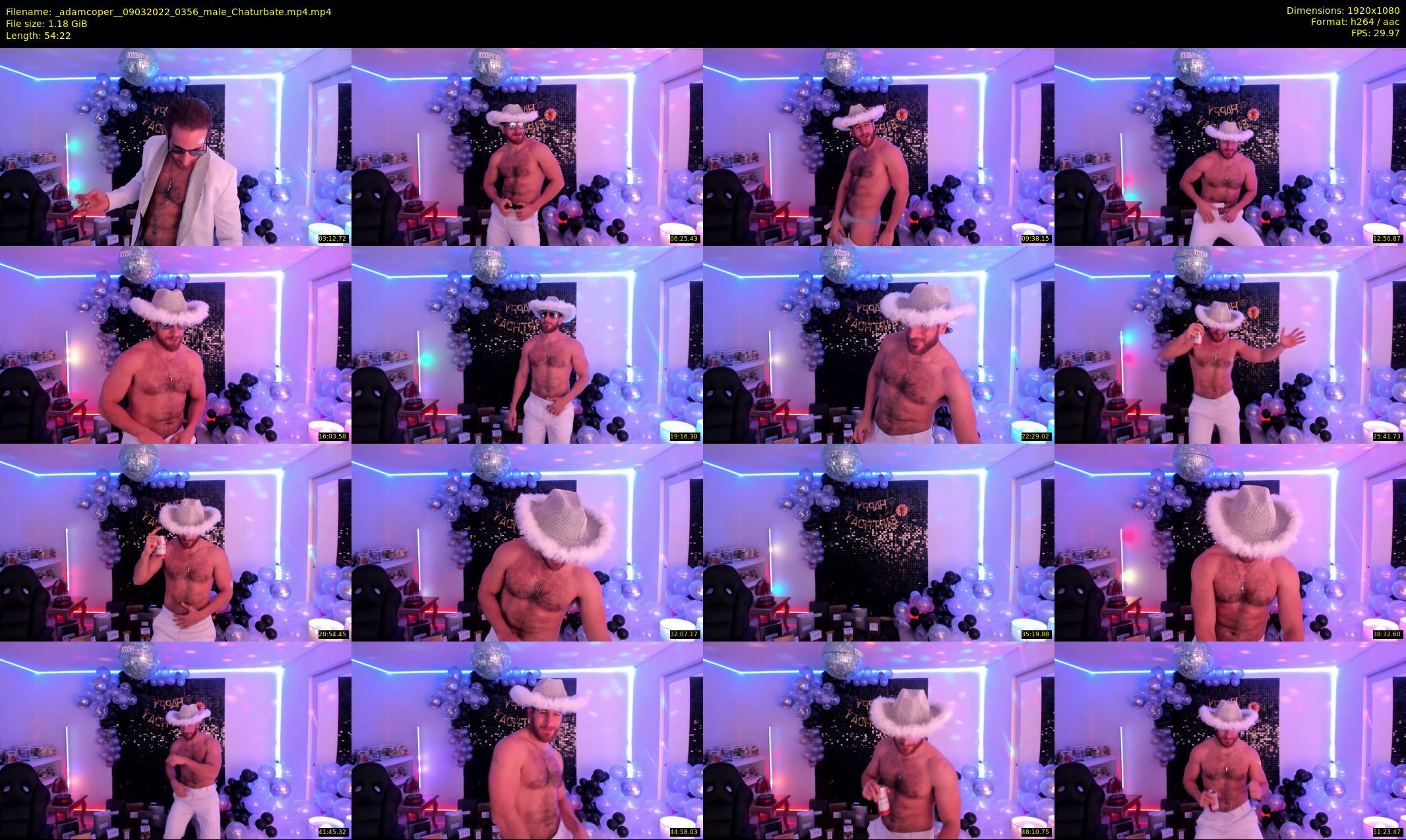 _adamcoper_ — 55 minute Chaturbate male cam show recording, 1080p, Mar 9, 2022