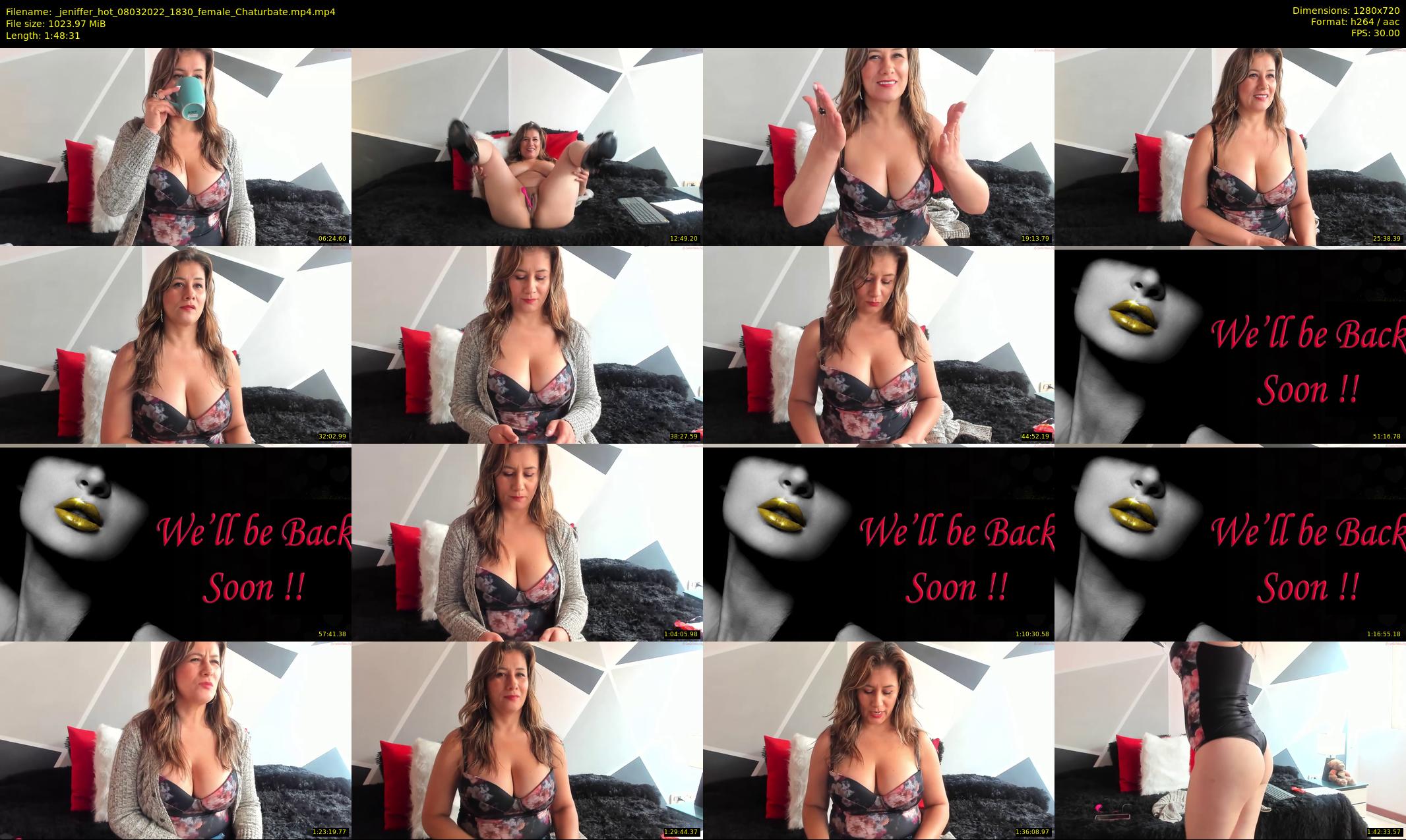 _jeniffer_hot — 109 minute Chaturbate female cam show recording, 720p, Mar 8, 2022