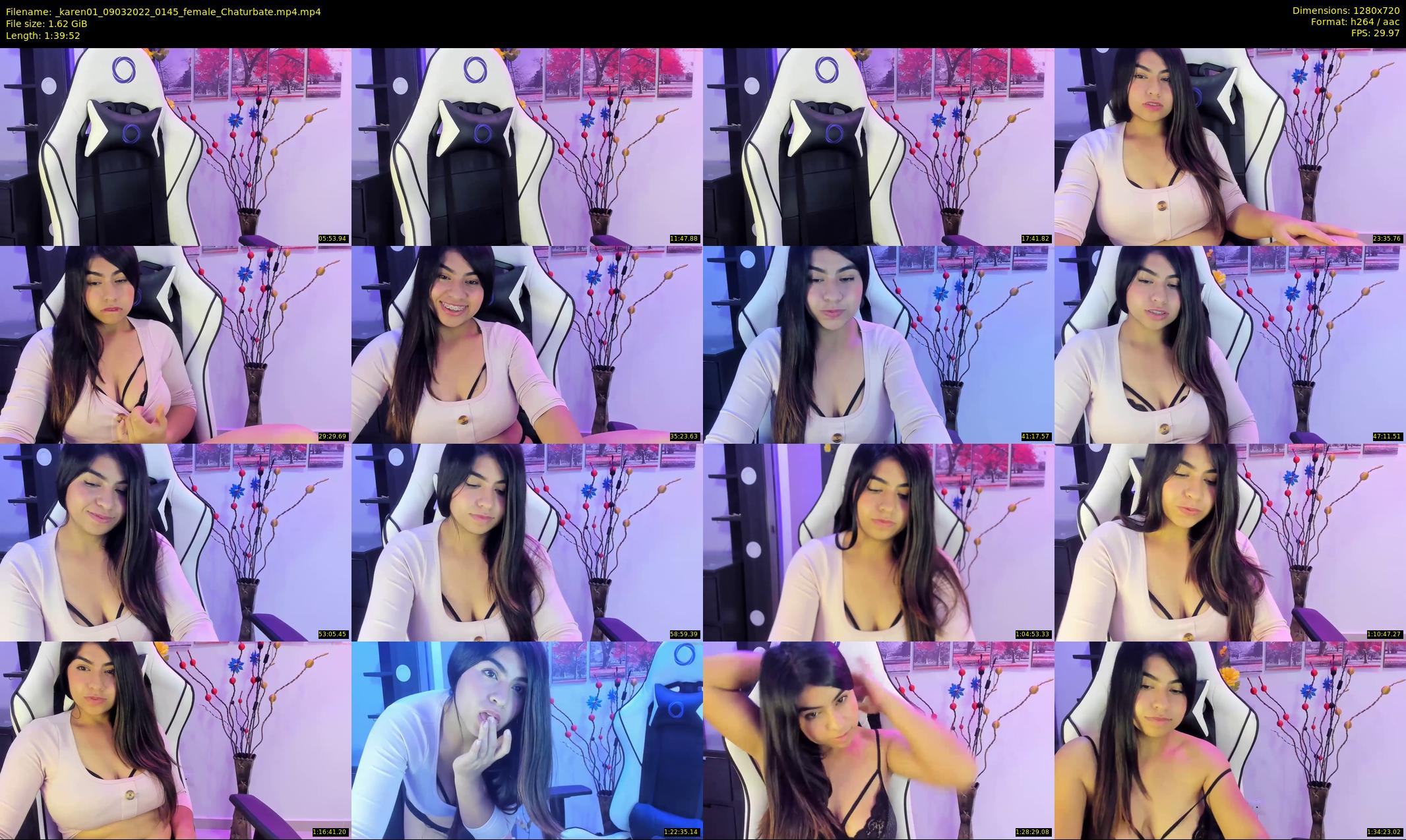 _karen01 — 100 minute Chaturbate female cam show recording, 720p, Mar 9, 2022