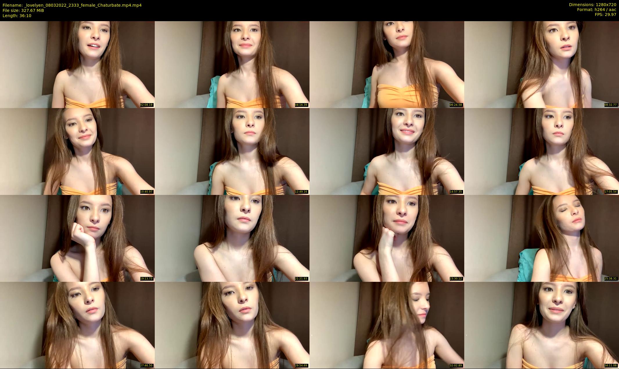 _lovelyen — 37 minute Chaturbate female cam show recording, 720p, Mar 8, 2022