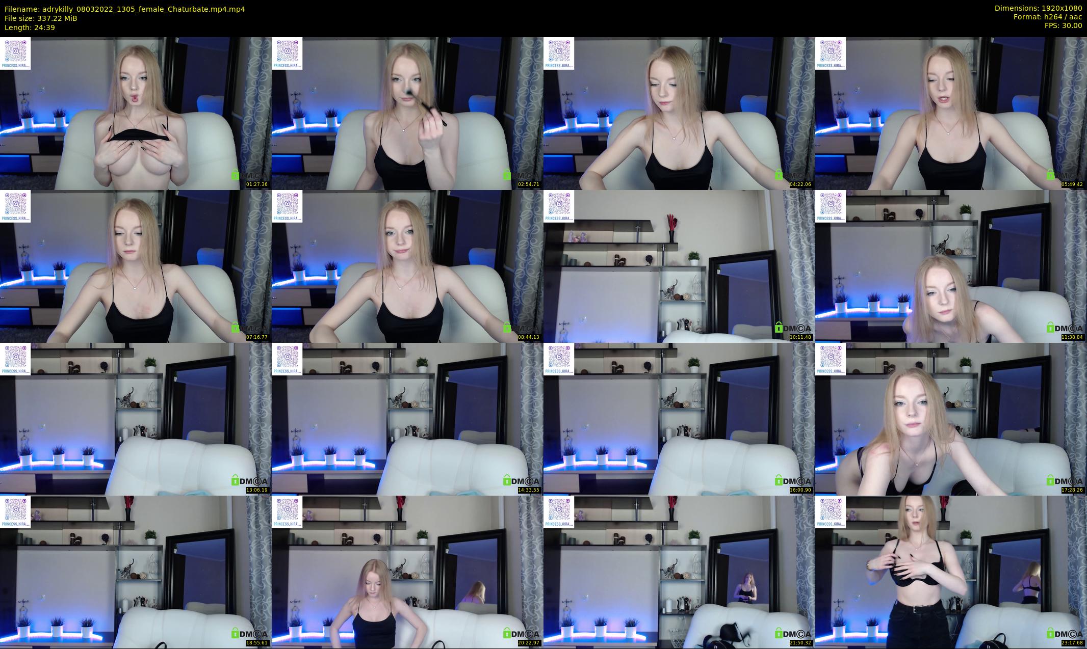 adrykilly — 25 minute Chaturbate female cam show recording, 1080p, Mar 8, 2022