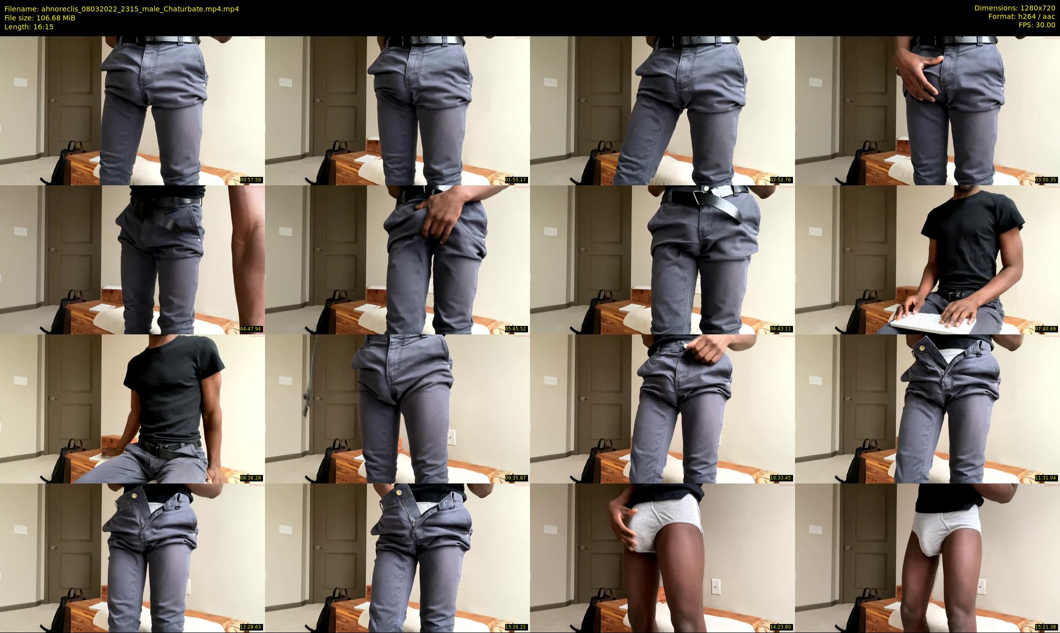 ahnoreclis — 17 minute Chaturbate male cam show recording, 720p, Mar 8, 2022
