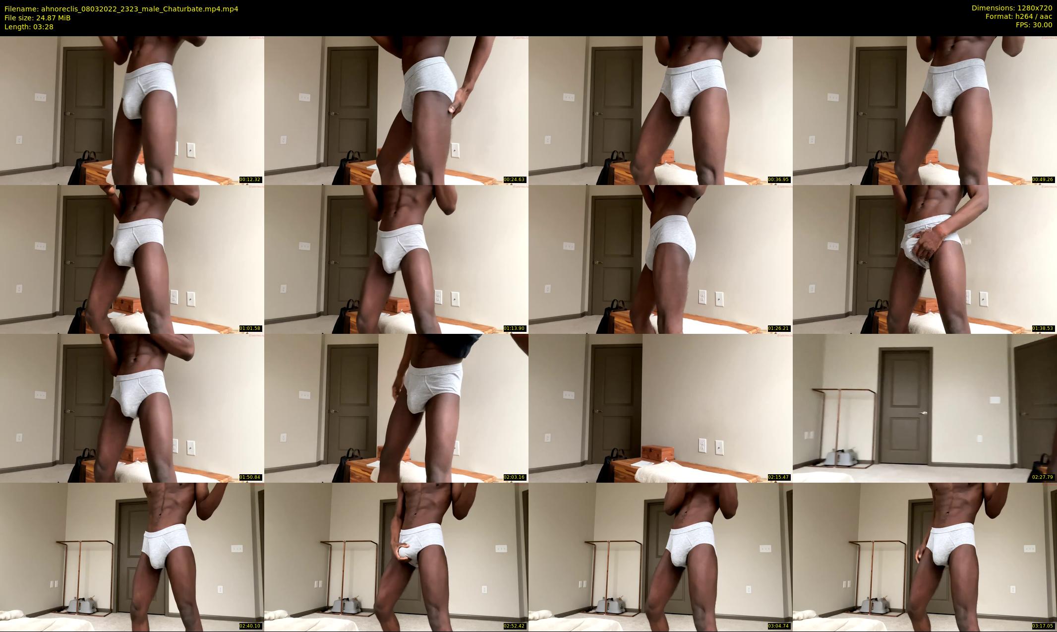ahnoreclis — 4 minute Chaturbate male cam show recording, 720p, Mar 8, 2022