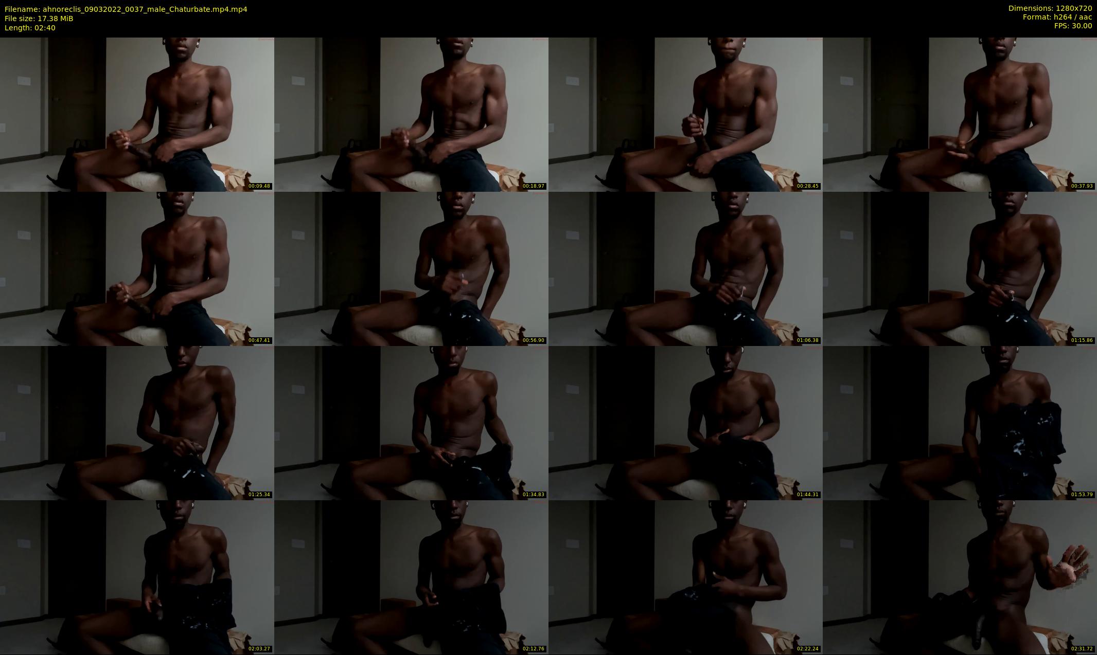 ahnoreclis — 3 minute Chaturbate male cam show recording, 720p, Mar 9, 2022