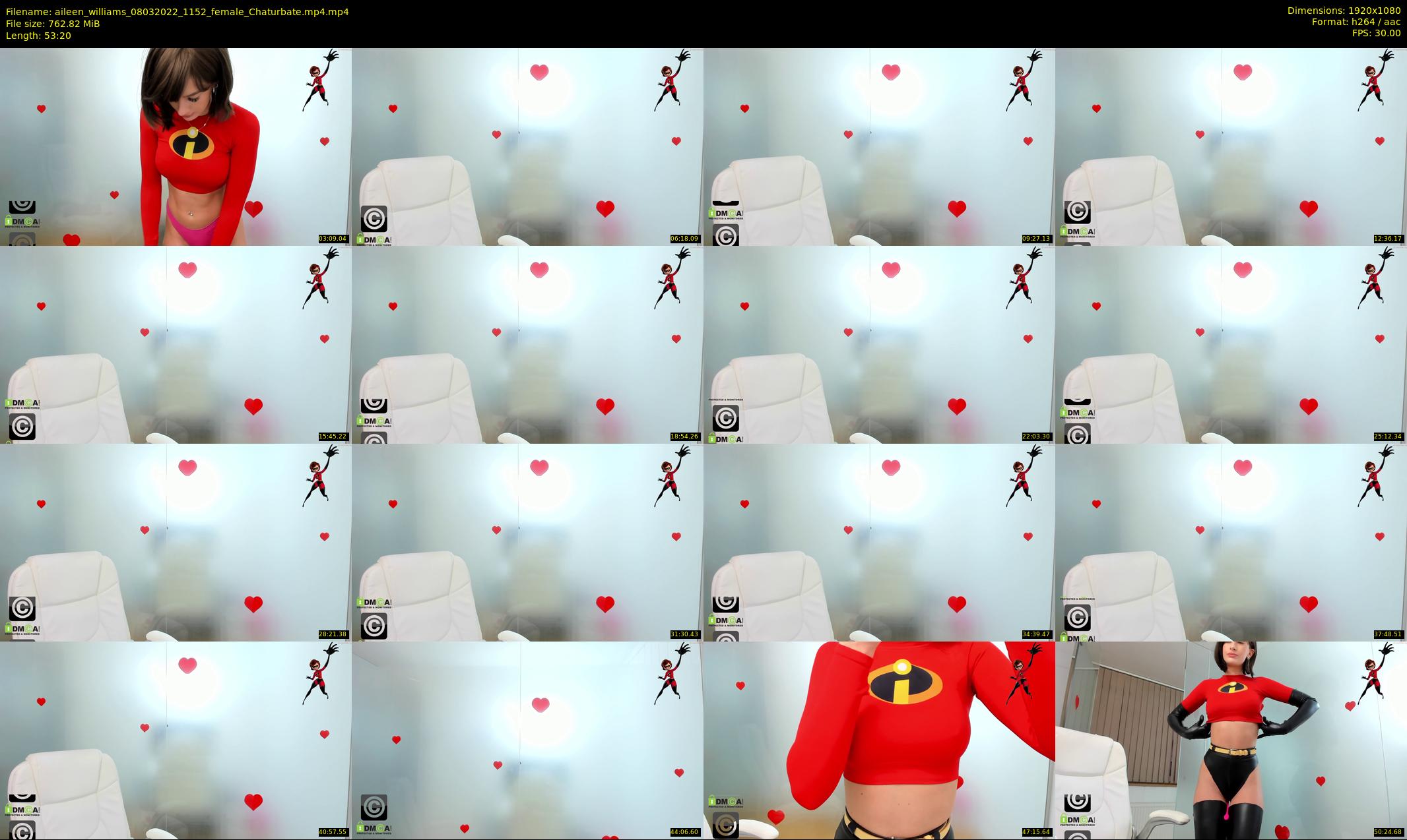 aileen_williams — 54 minute Chaturbate female cam show recording, 1080p, Mar 8, 2022
