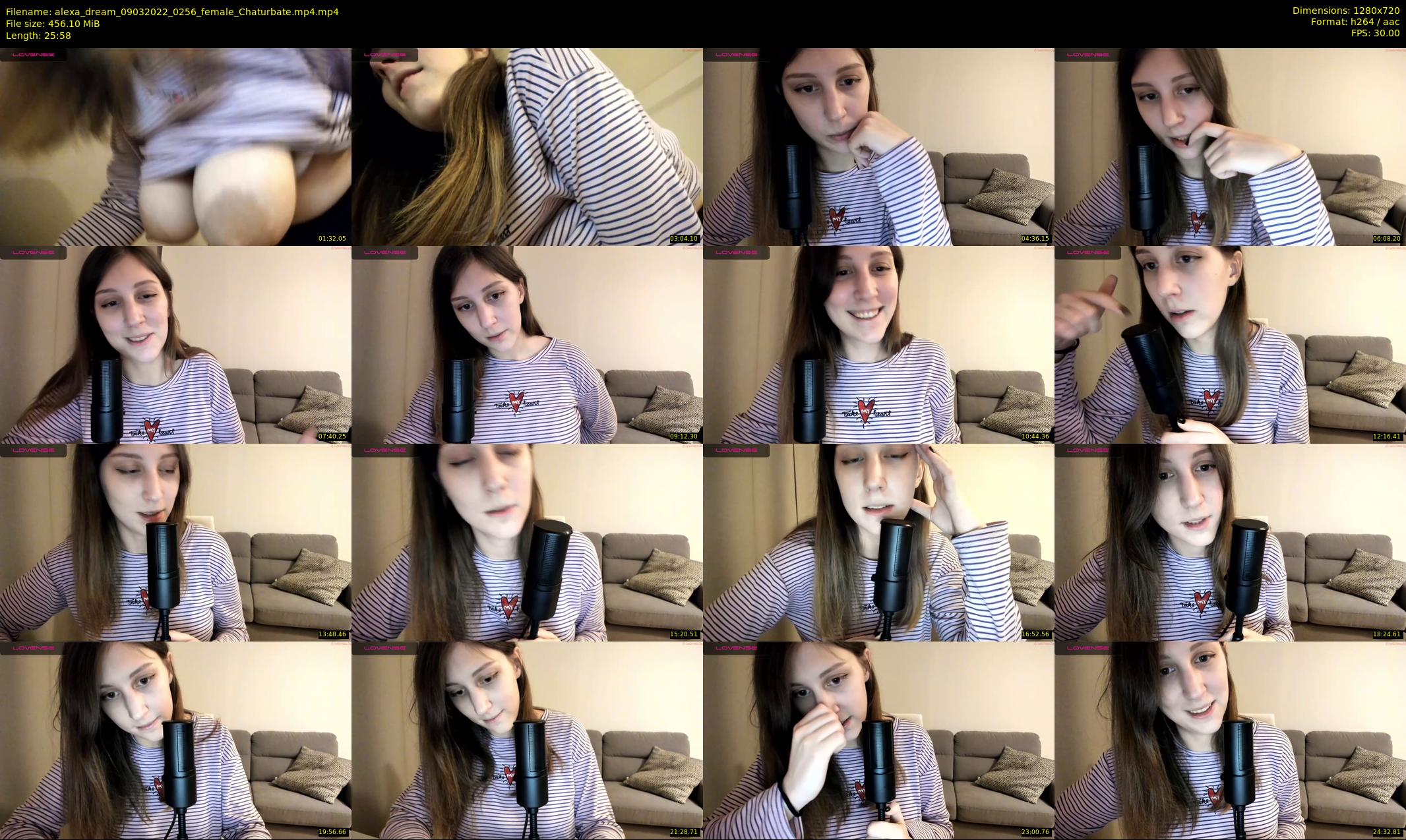 alexa_dream — 26 minute Chaturbate female cam show recording, 720p, Mar 9, 2022