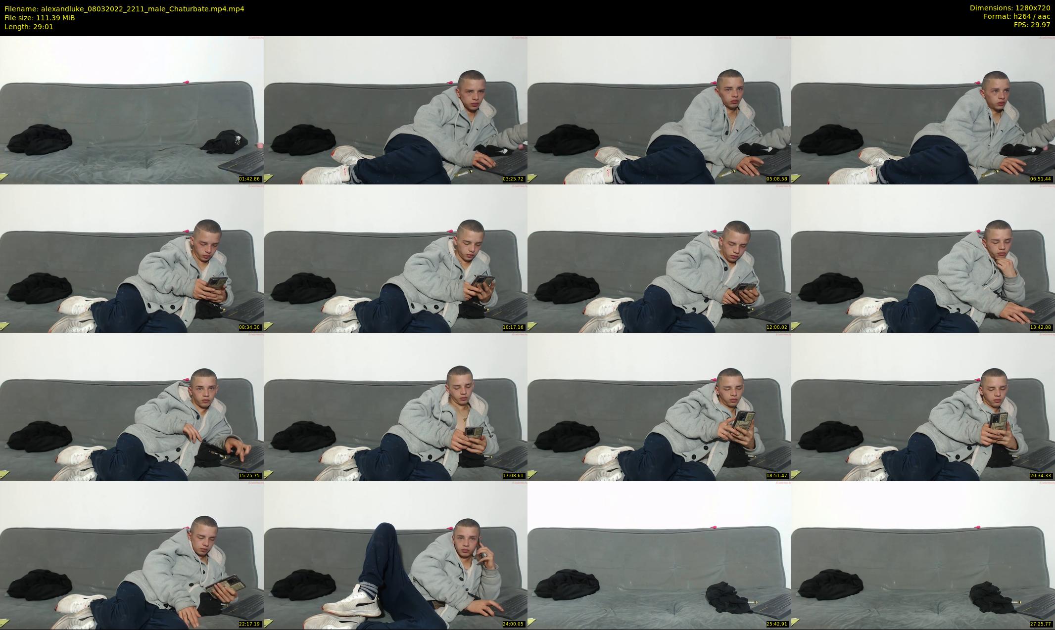 alexandluke — 30 minute Chaturbate male cam show recording, 720p, Mar 8, 2022