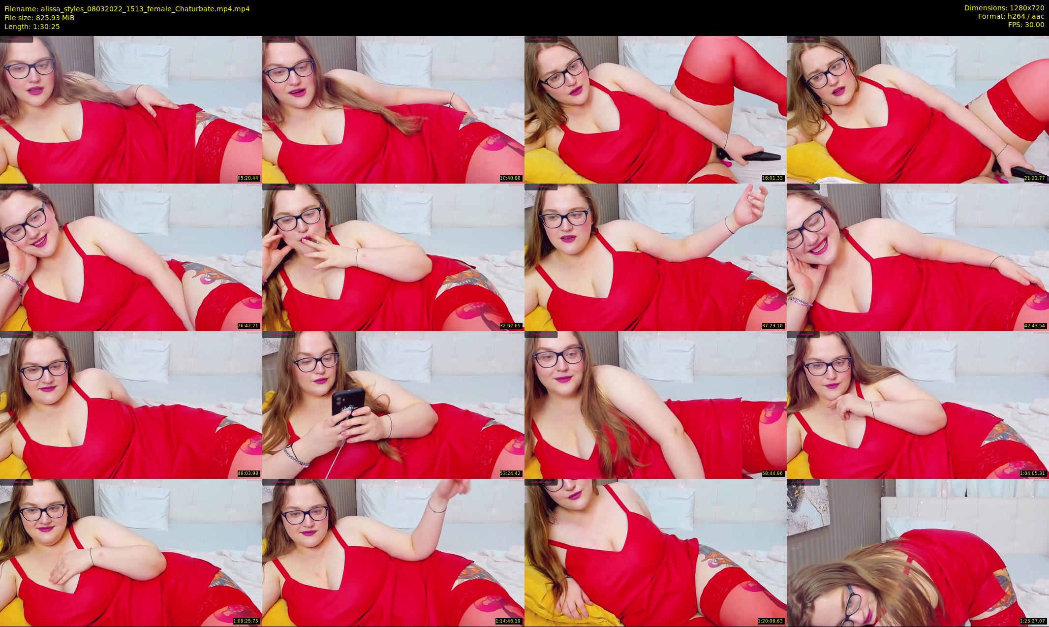 alissa_styles — 91 minute Chaturbate female cam show recording, 720p, Mar 8, 2022
