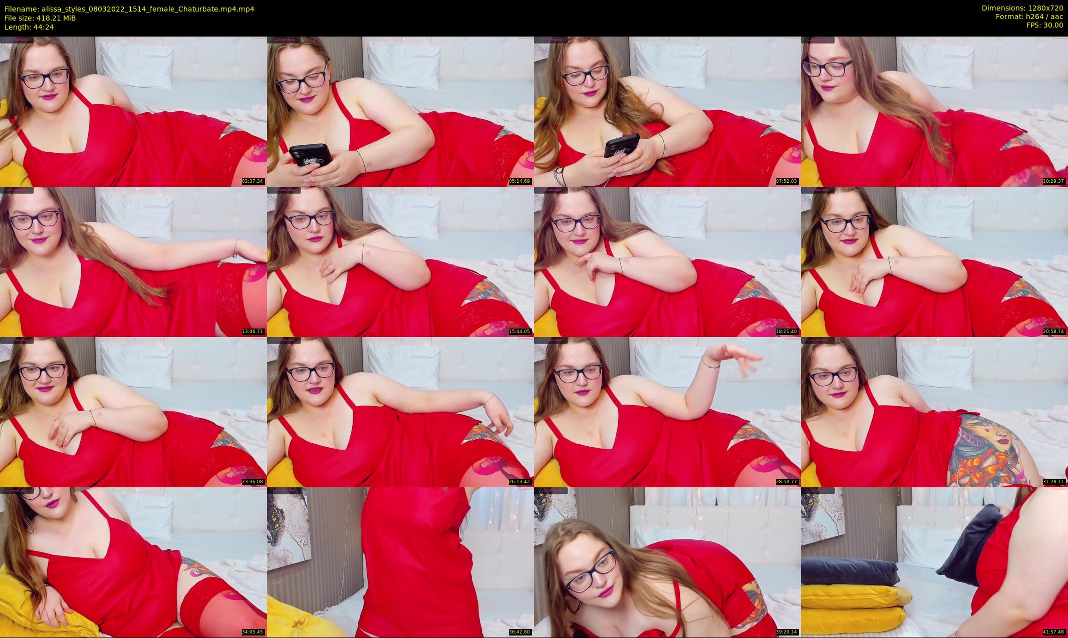 alissa_styles — 45 minute Chaturbate female cam show recording, 720p, Mar 8, 2022