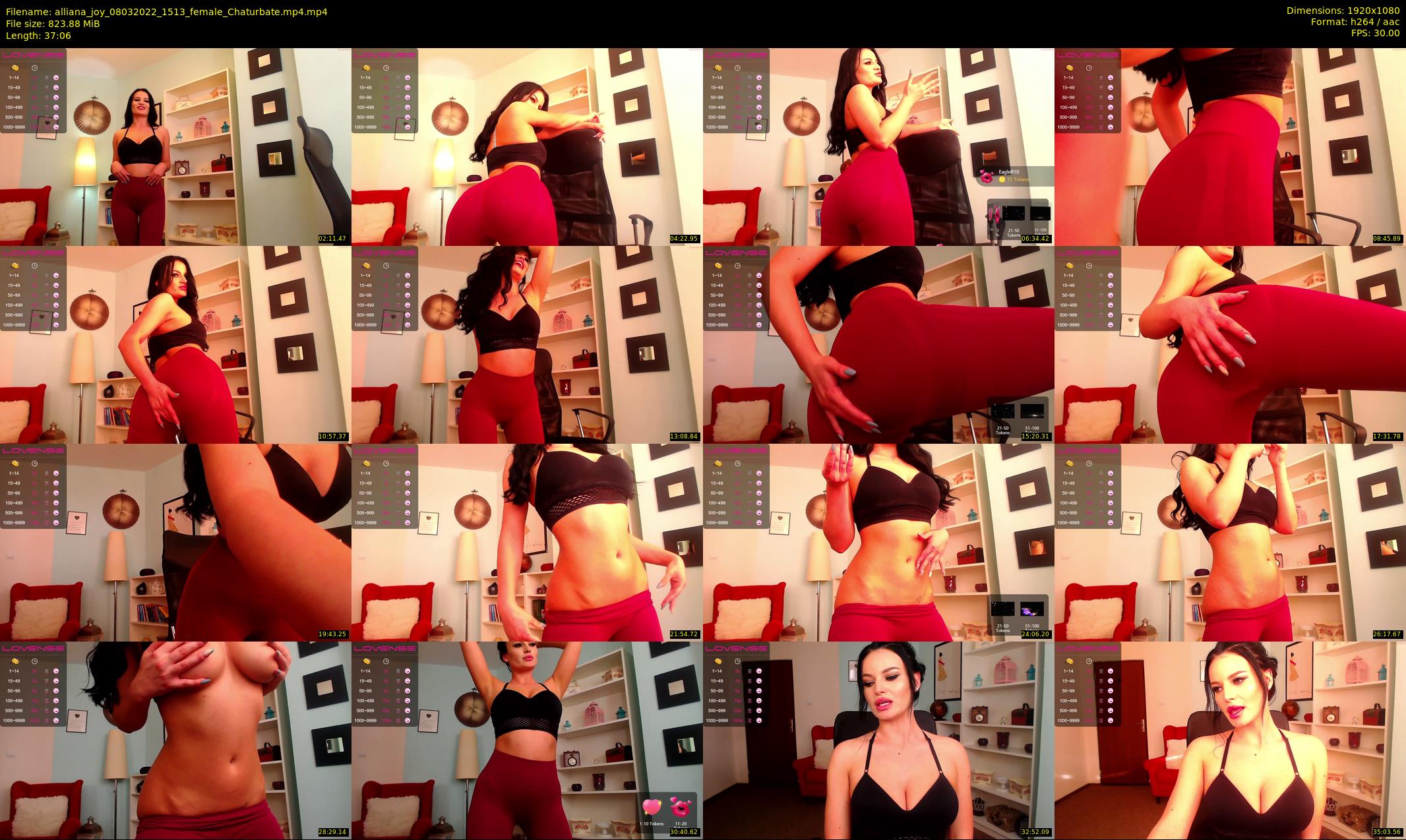 alliana_joy — 38 minute Chaturbate female cam show recording, 1080p, Mar 8, 2022