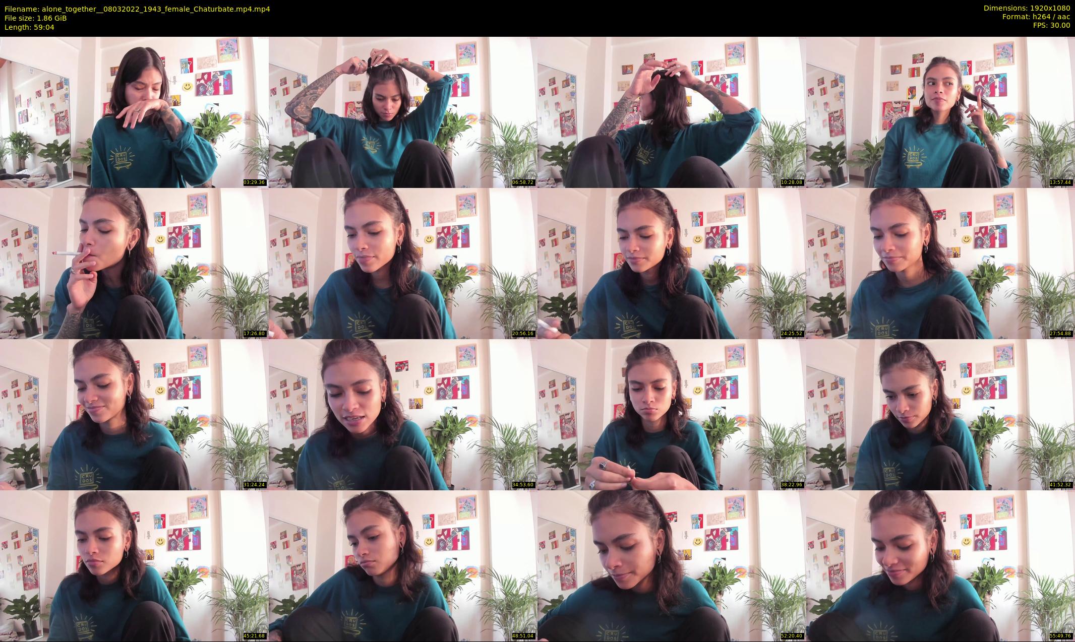 alone_together_ — 60 minute Chaturbate female cam show recording, 1080p, Mar 8, 2022