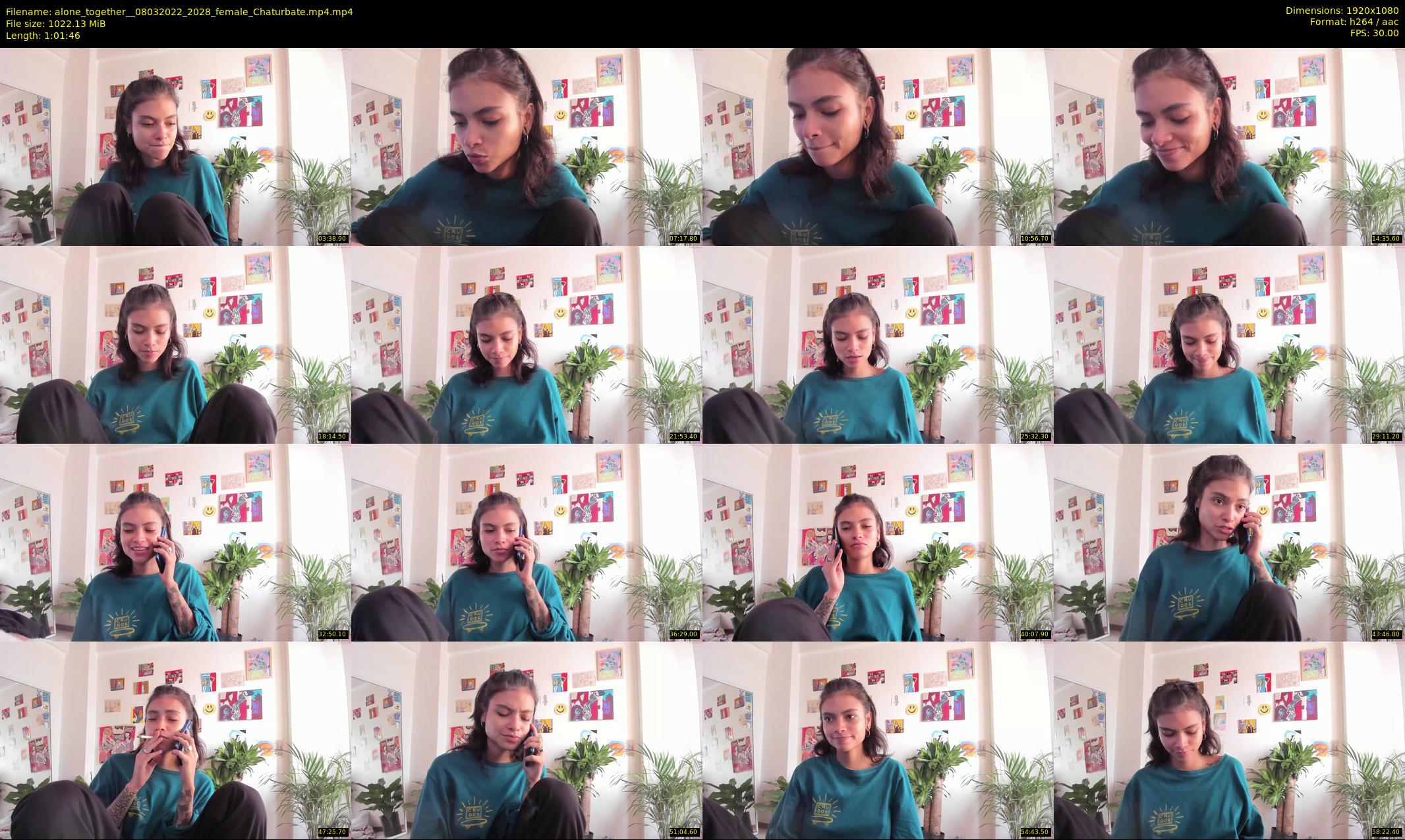 alone_together_ — 62 minute Chaturbate female cam show recording, 1080p, Mar 8, 2022
