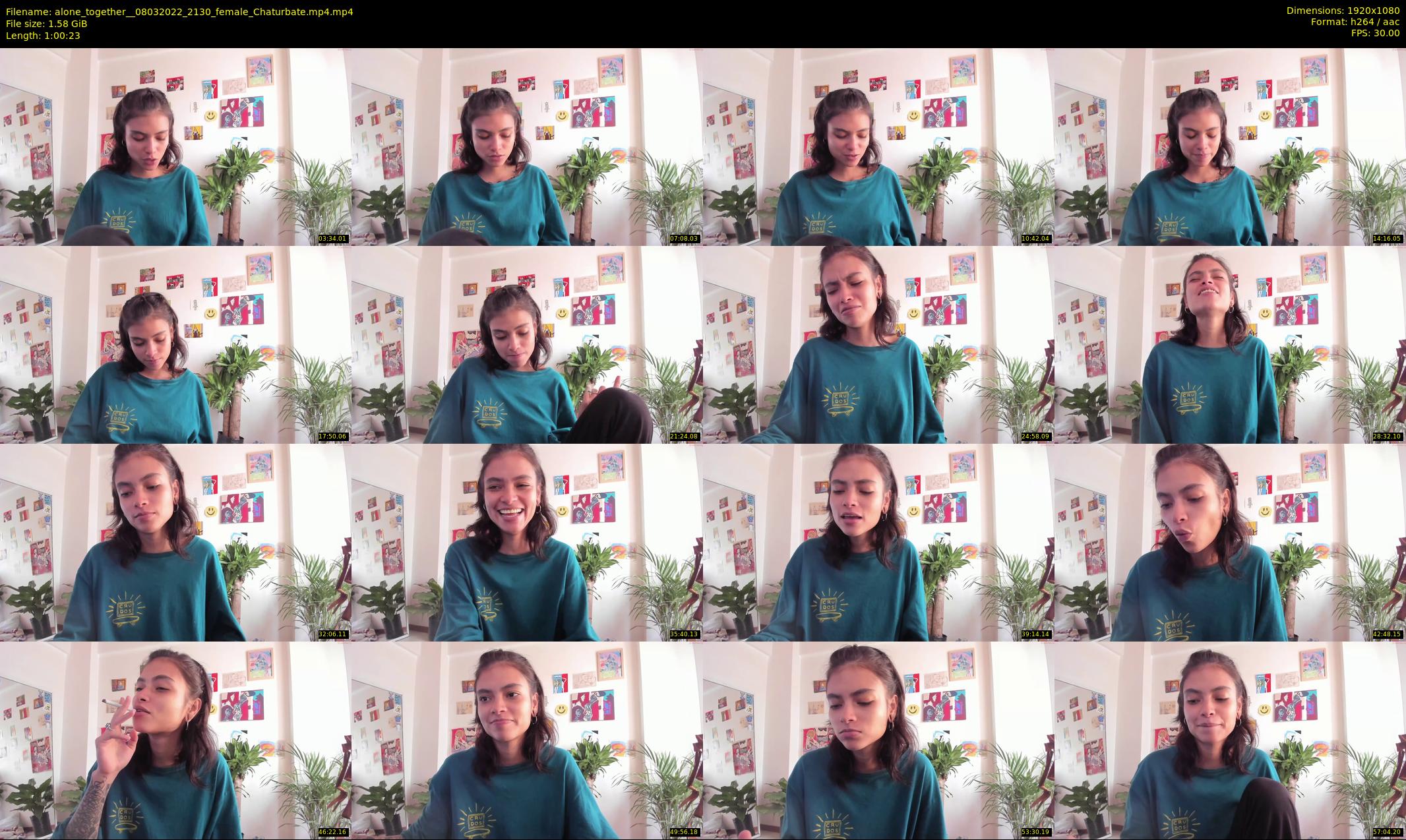alone_together_ — 61 minute Chaturbate female cam show recording, 1080p, Mar 8, 2022