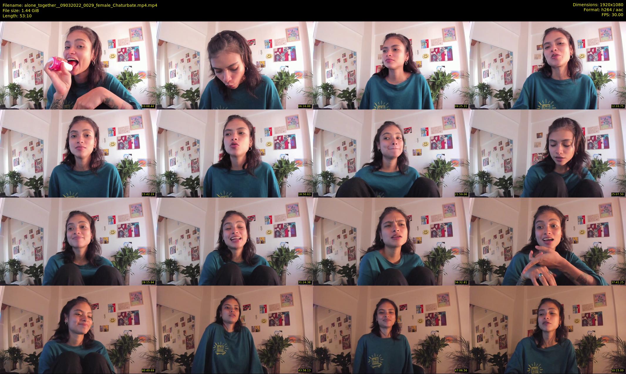 alone_together_ — 54 minute Chaturbate female cam show recording, 1080p, Mar 9, 2022