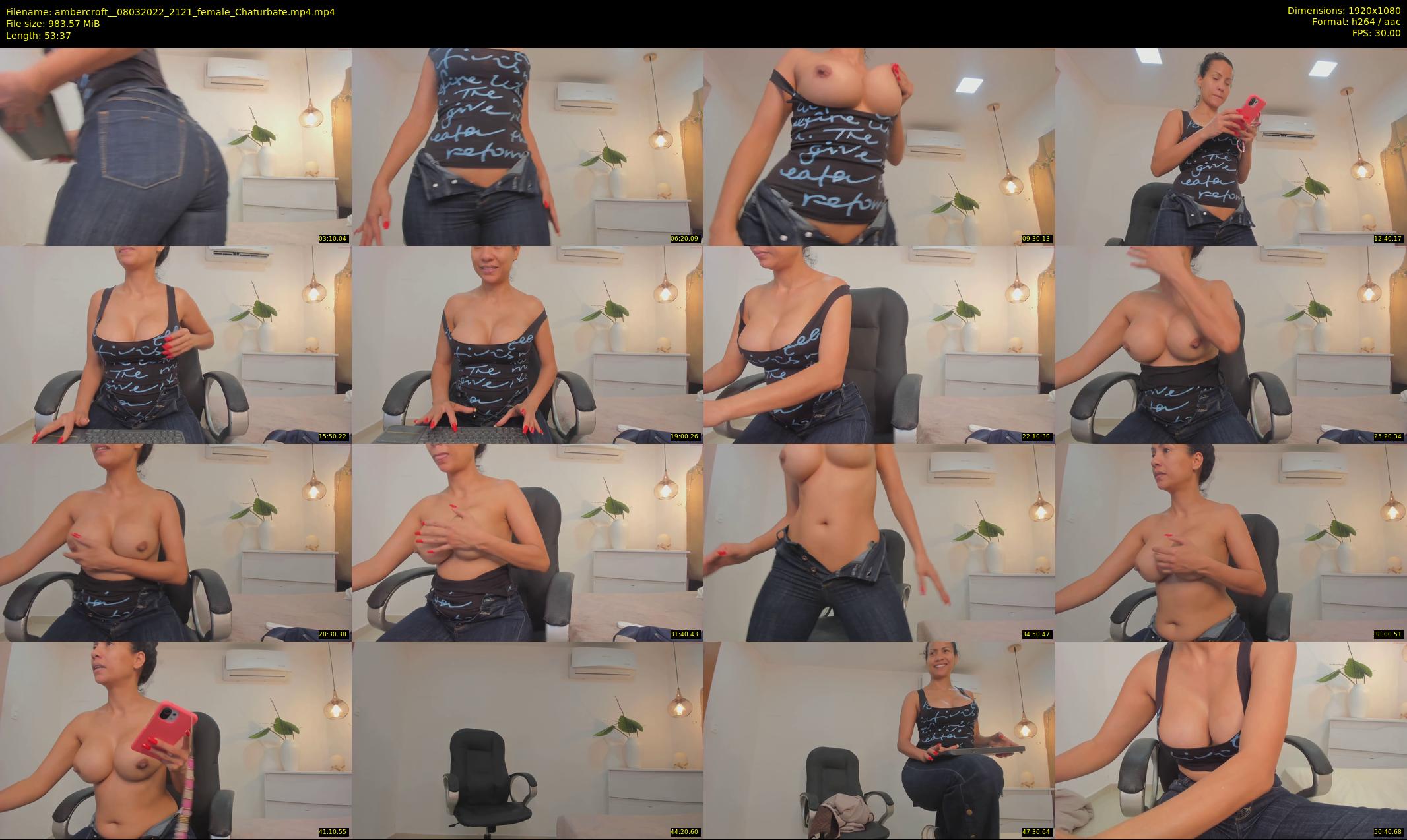 ambercroft_ — 54 minute Chaturbate female cam show recording, 1080p, Mar 8, 2022