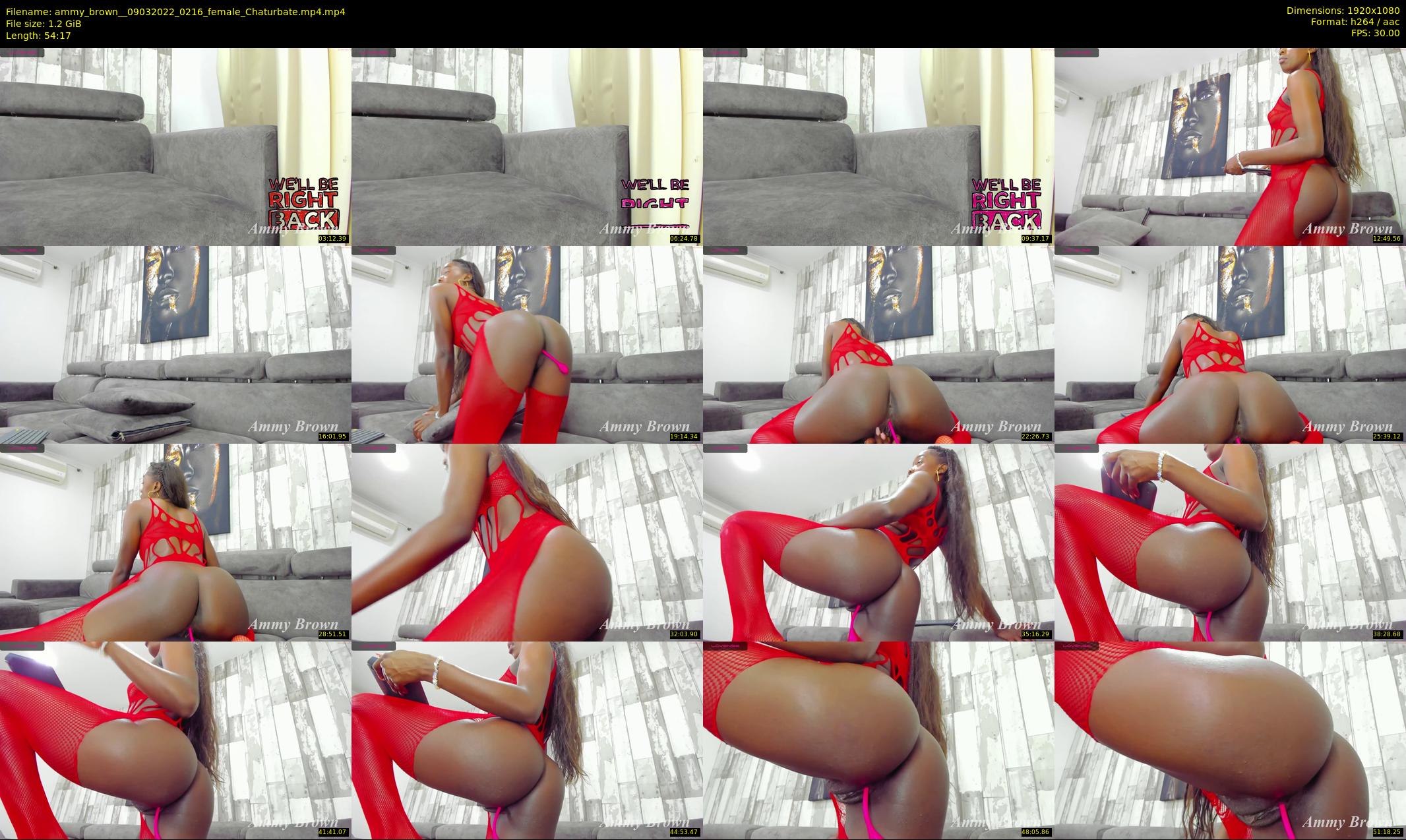 ammy_brown_ — 55 minute Chaturbate female cam show recording, 1080p, Mar 9, 2022