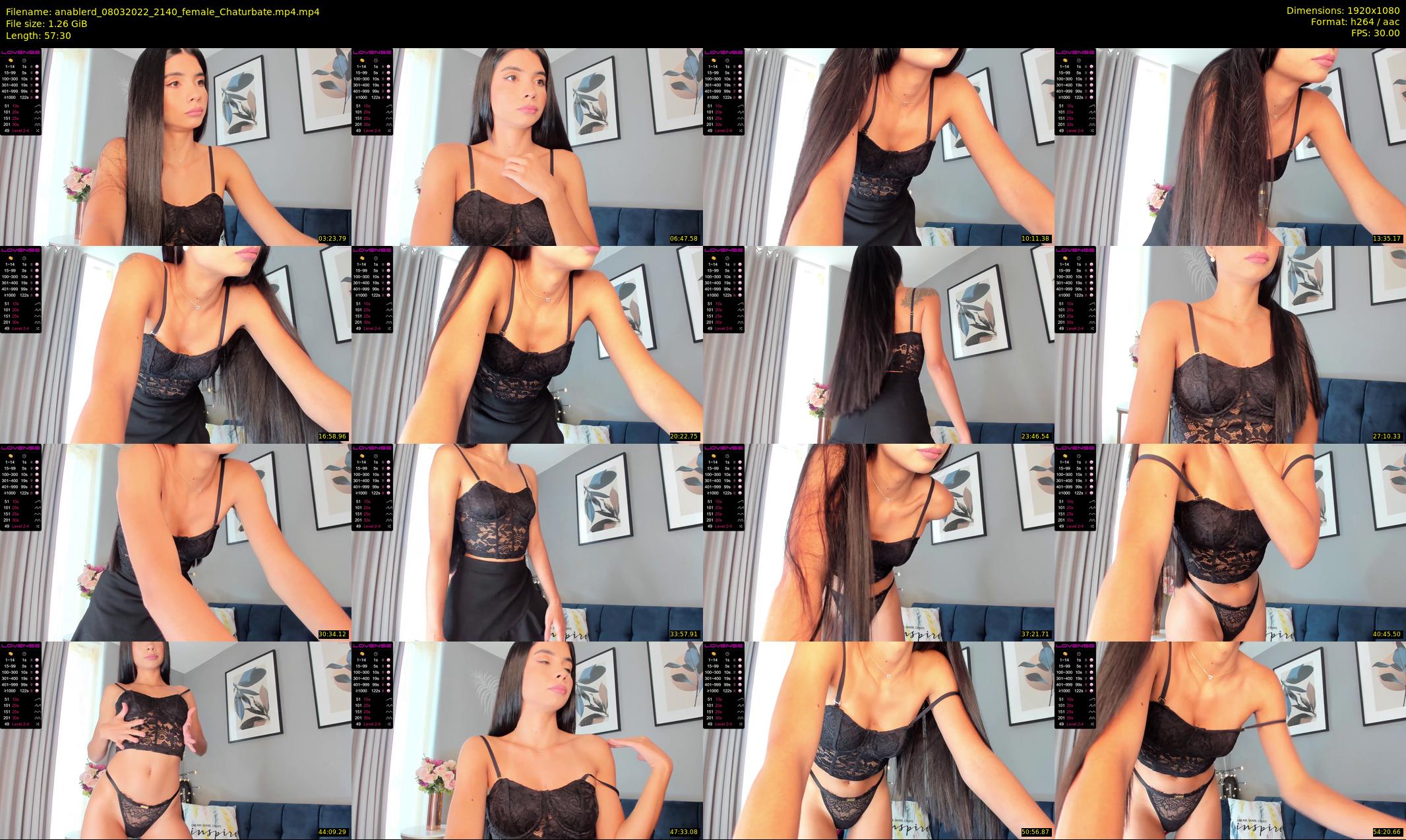 anablerd — 58 minute Chaturbate female cam show recording, 1080p, Mar 8, 2022