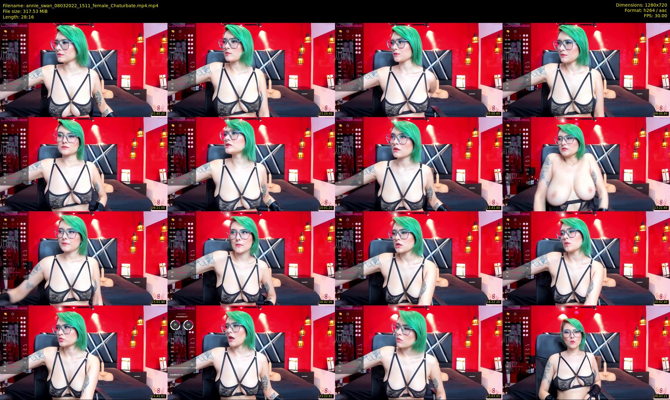 annie_swan — 29 minute Chaturbate female cam show recording, 720p, Mar 8, 2022