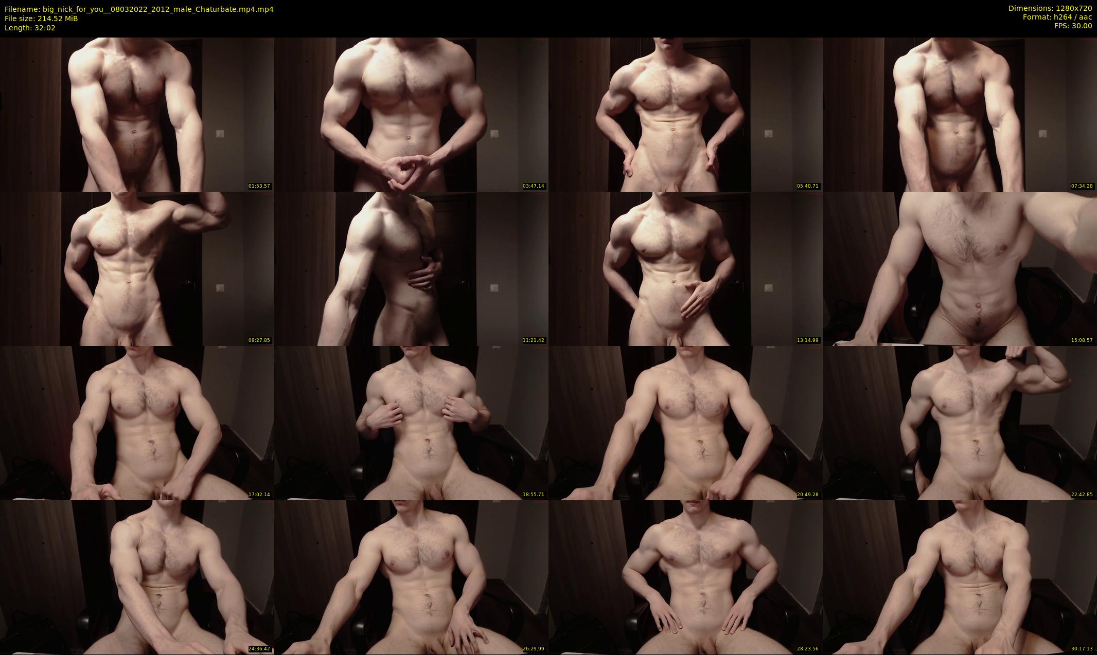 big_nick_for_you_ — 33 minute Chaturbate male cam show recording, 720p, Mar 8, 2022