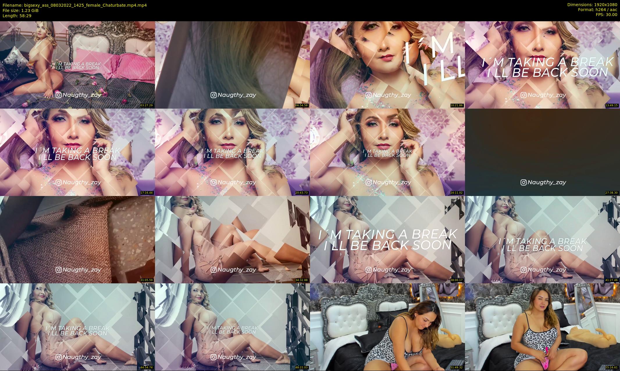 bigsexy_ass — 59 minute Chaturbate female cam show recording, 1080p, Mar 8, 2022