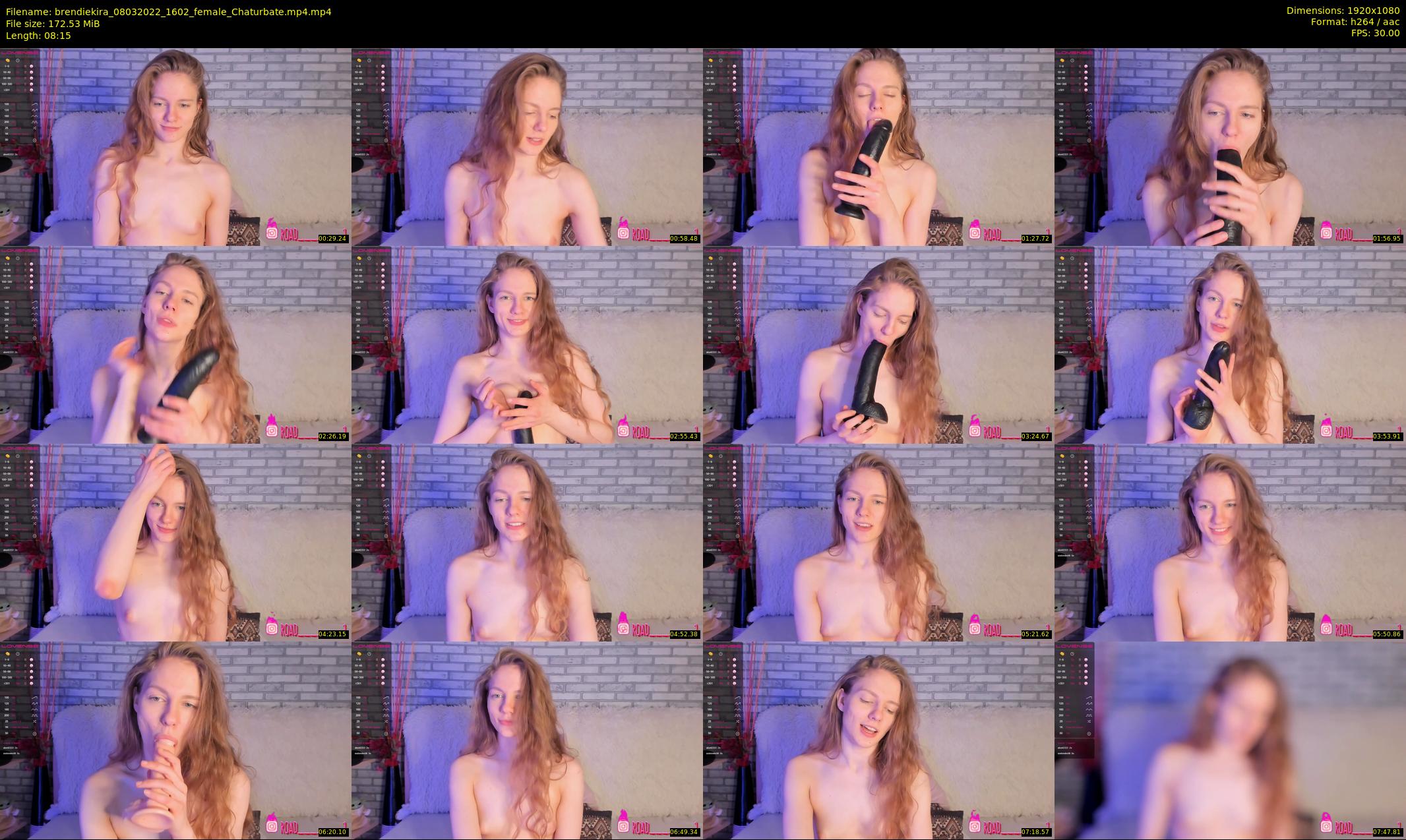 brendiekira — 9 minute Chaturbate couple cam show recording, 1080p, Mar 8, 2022