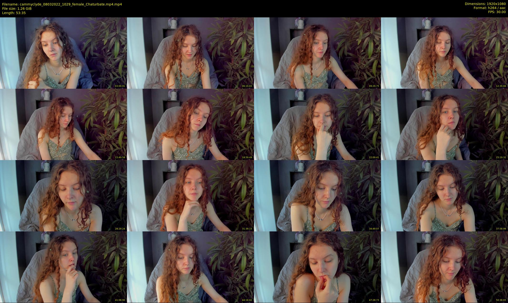 cammyclyde — 54 minute Chaturbate female cam show recording, 1080p, Mar 8, 2022