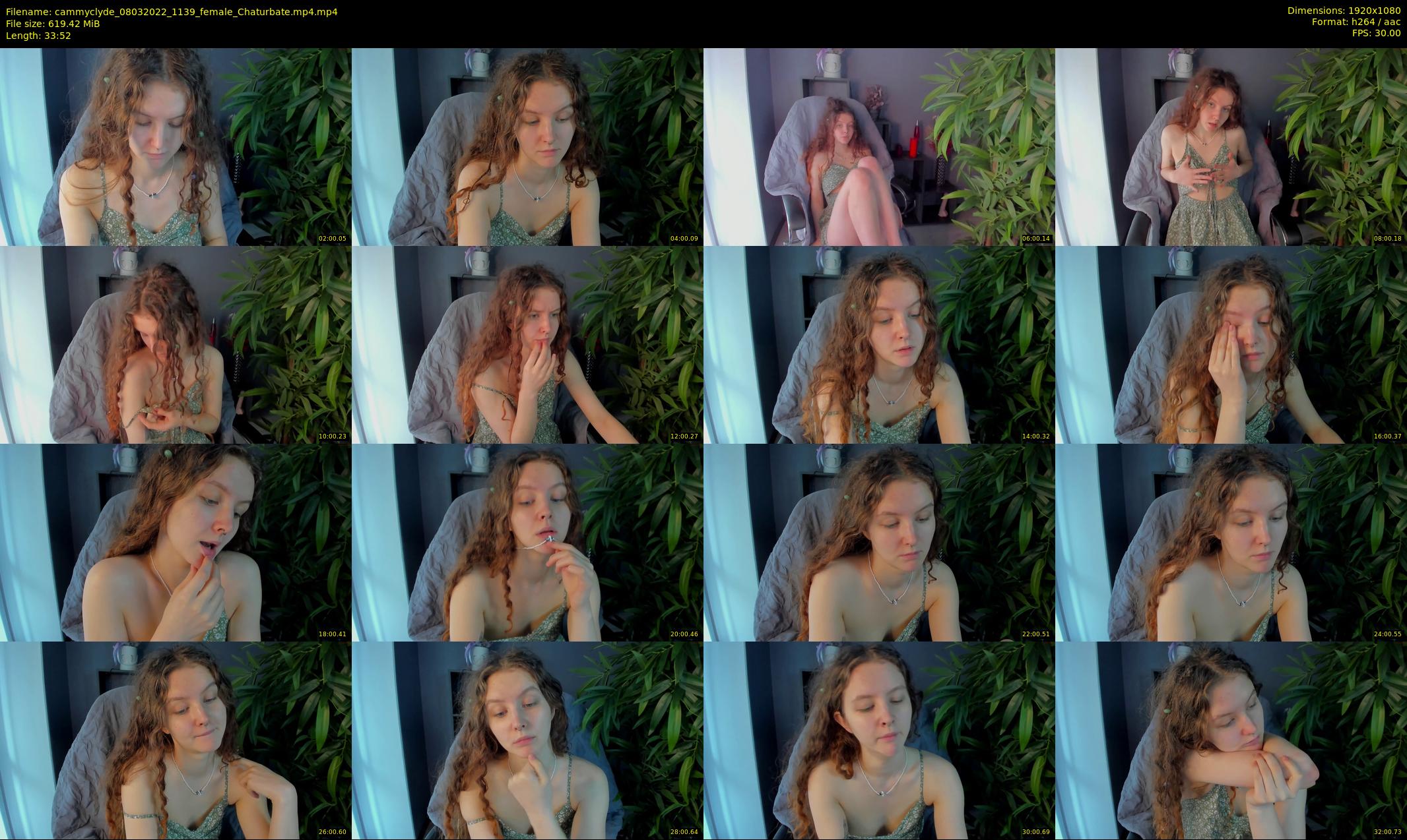 cammyclyde — 34 minute Chaturbate female cam show recording, 1080p, Mar 8, 2022