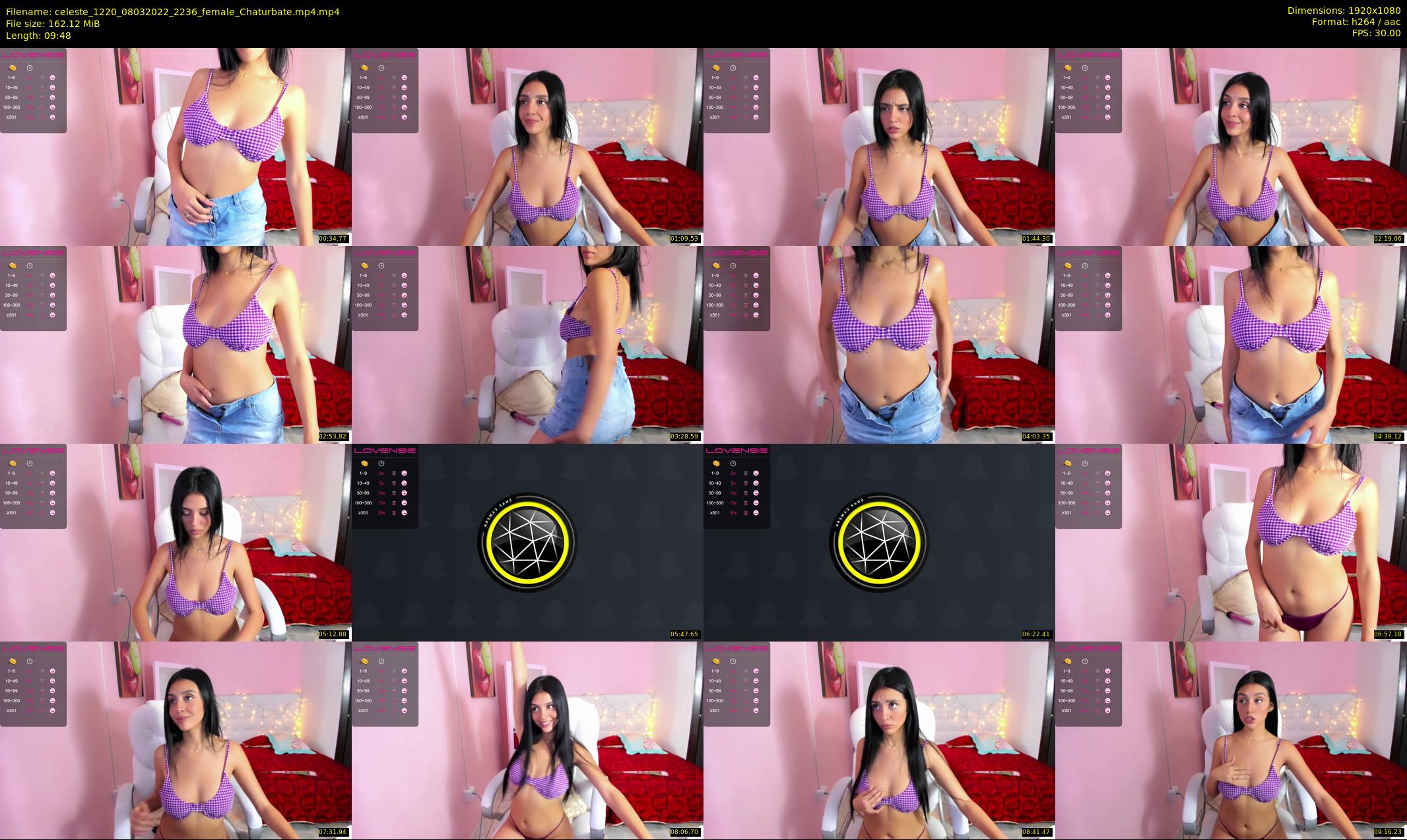celeste_1220 — 10 minute Chaturbate female cam show recording, 1080p, Mar 8, 2022