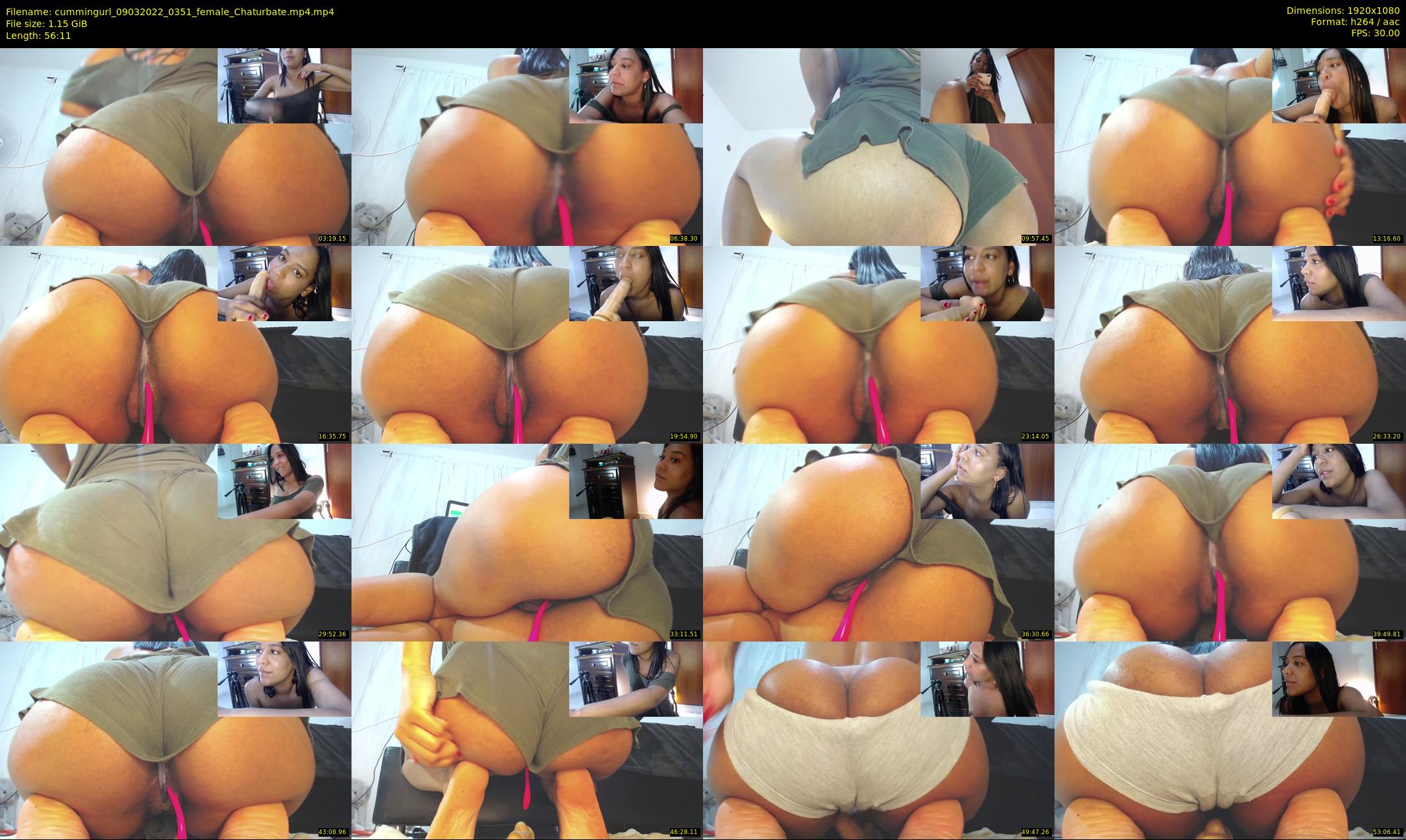 cummingurl — 57 minute Chaturbate couple cam show recording, 1080p, Mar 9, 2022