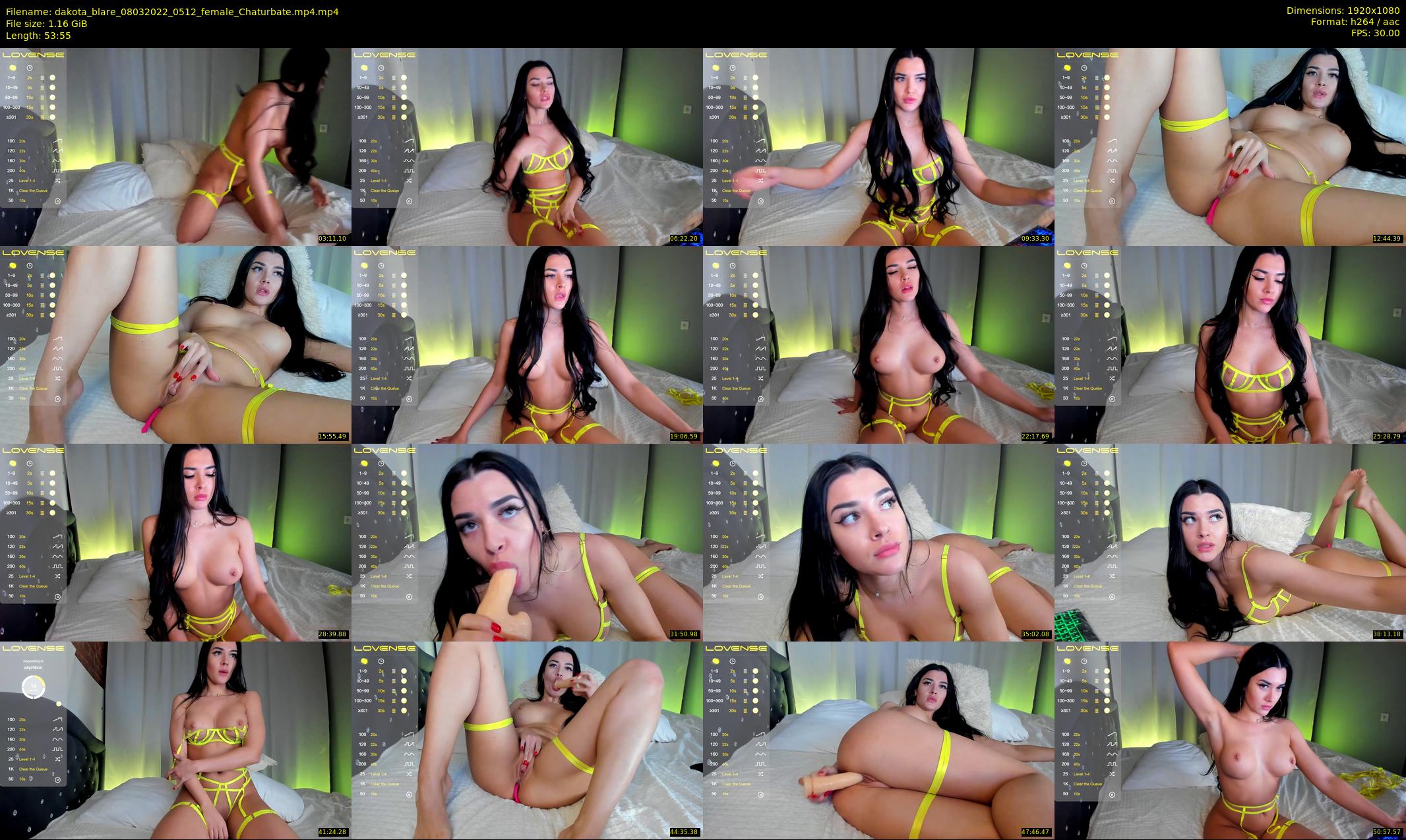 dakota_blare — 54 minute Chaturbate female cam show recording, 1080p, Mar 8, 2022