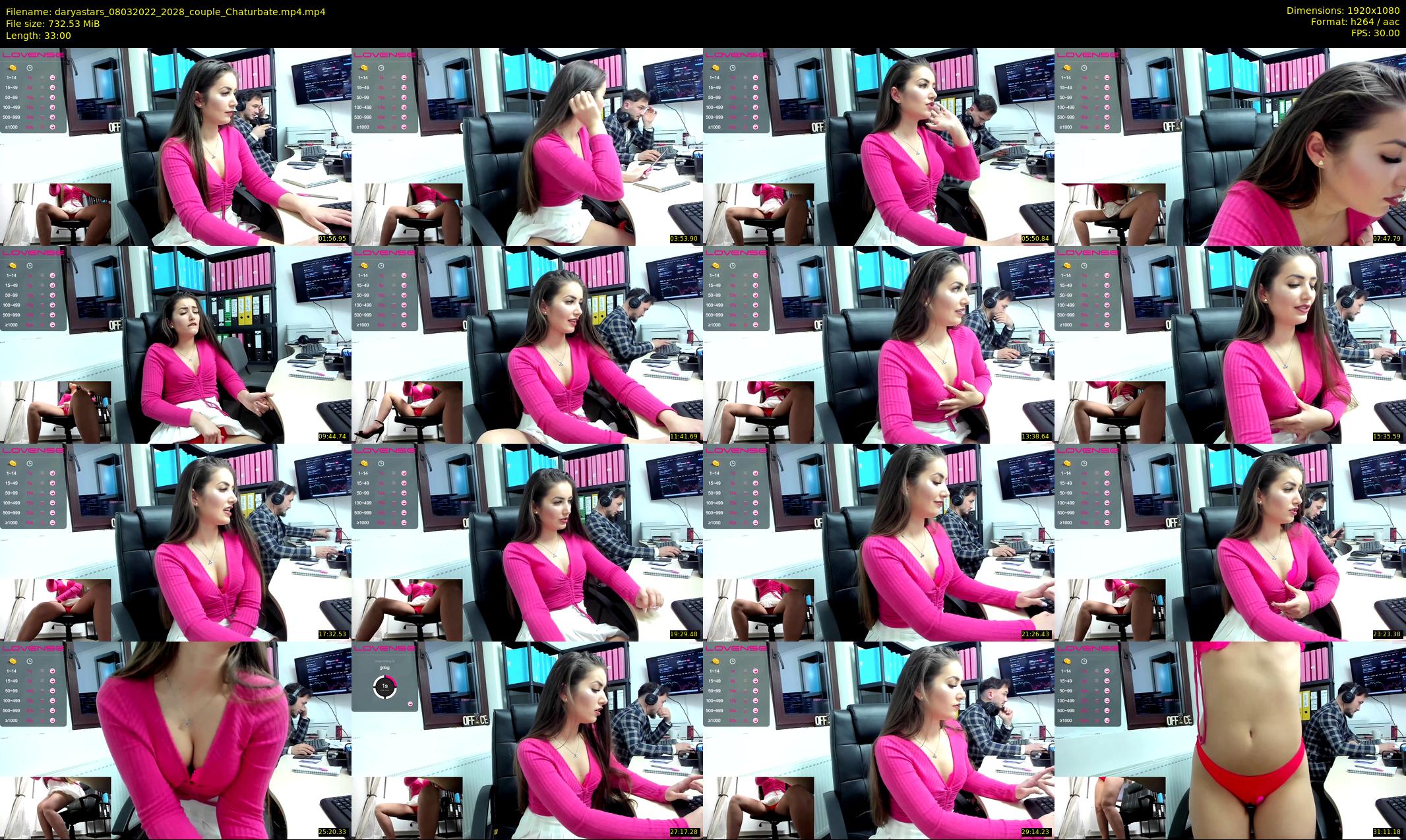 daryastars — 33 minute Chaturbate couple cam show recording, 1080p, Mar 8, 2022