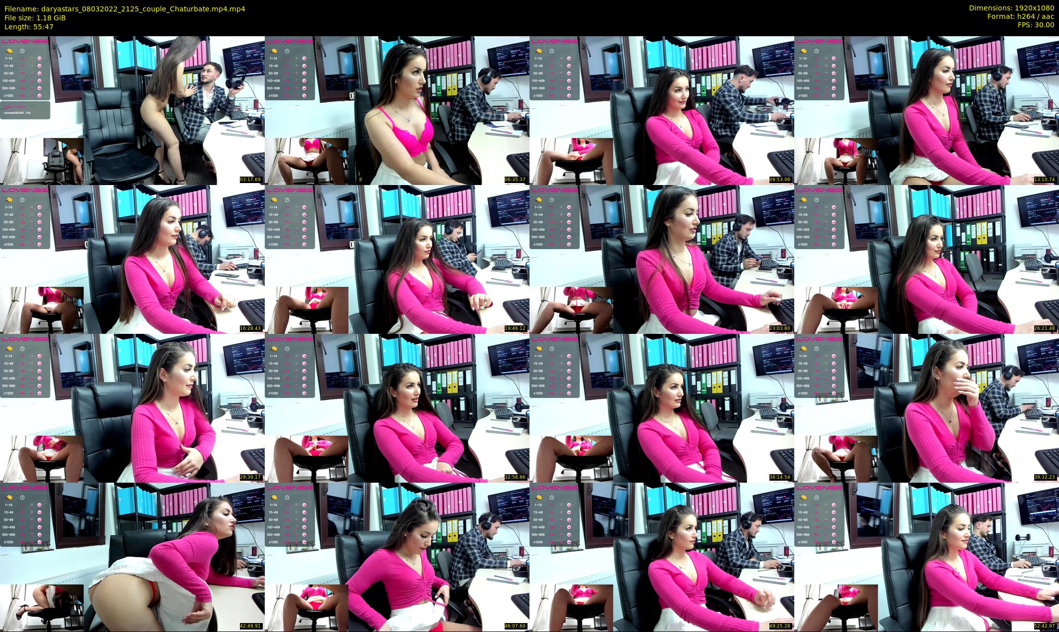 daryastars — 56 minute Chaturbate couple cam show recording, 1080p, Mar 8, 2022