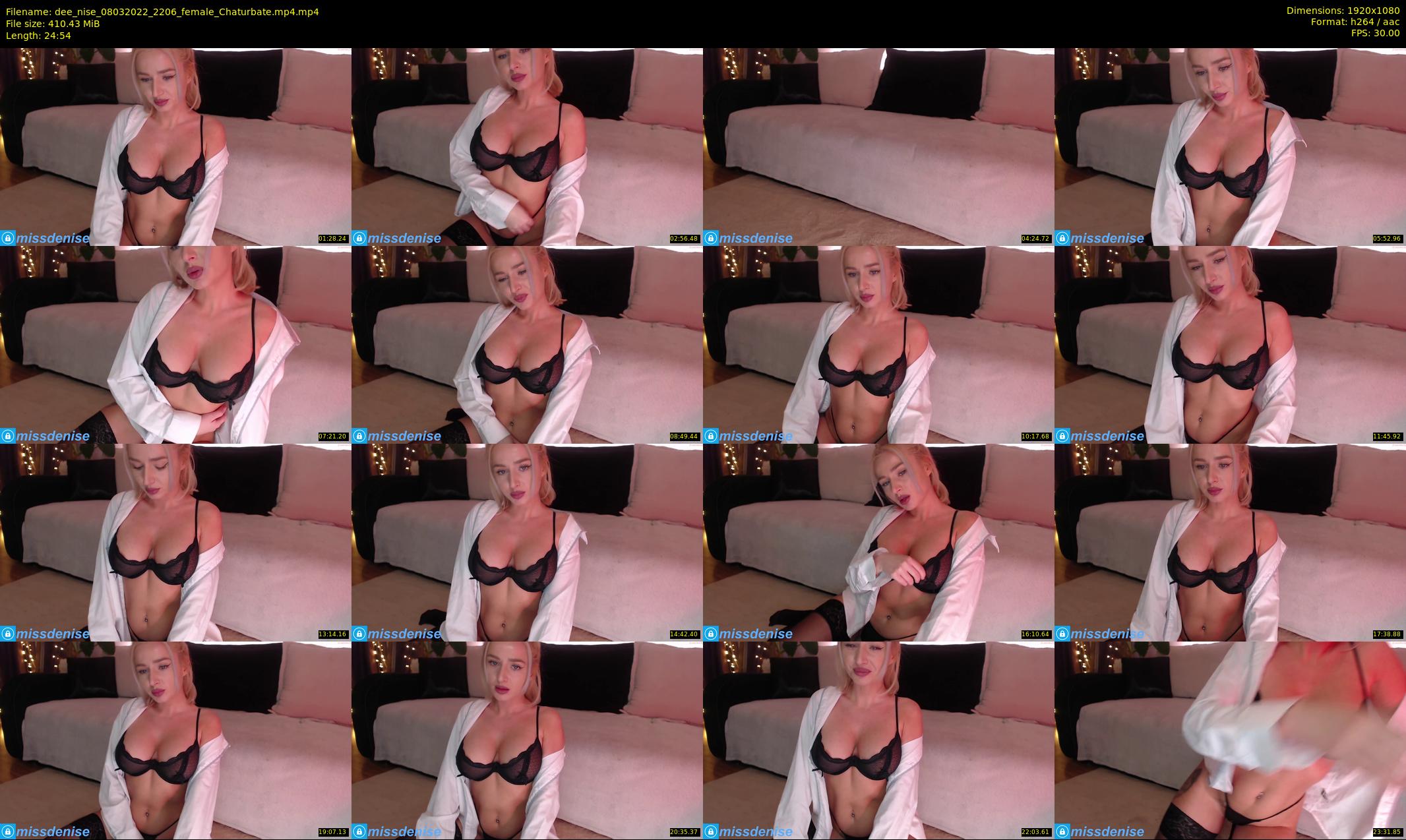 dee_nise — 25 minute Chaturbate female cam show recording, 1080p, Mar 8, 2022