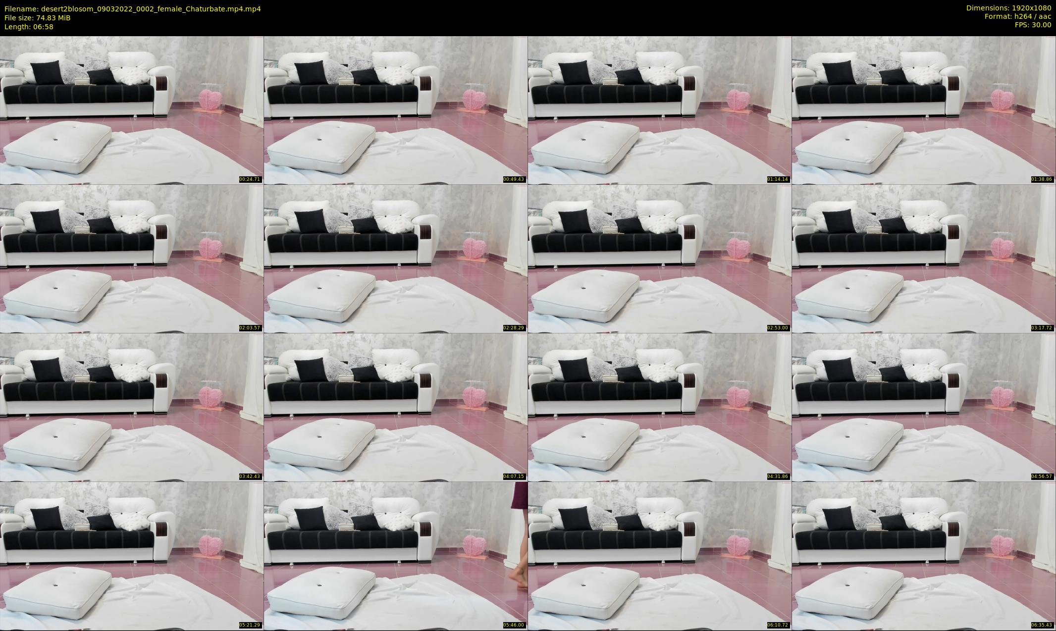 desert2blosom — 7 minute Chaturbate female cam show recording, 1080p, Mar 9, 2022