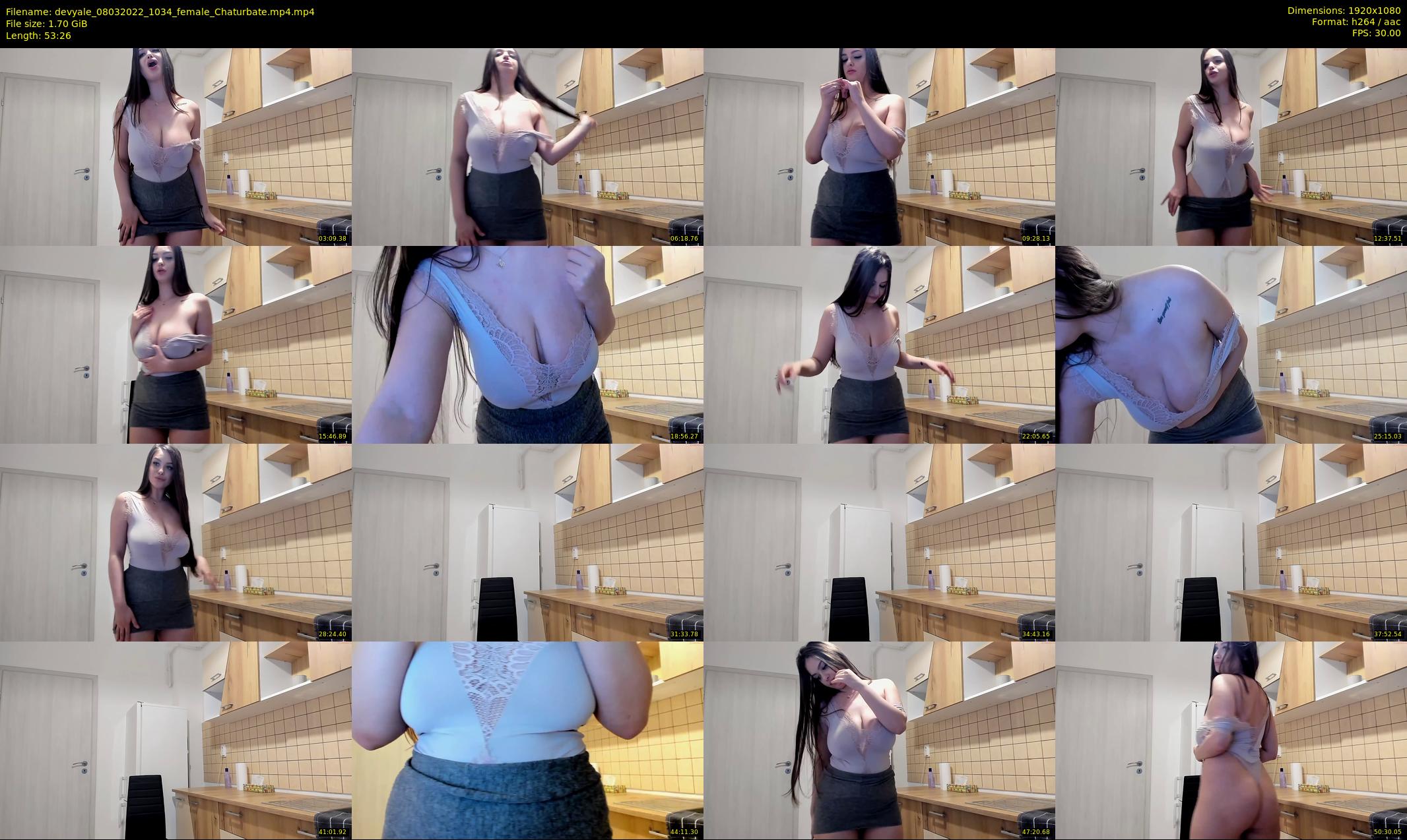 devyale — 54 minute Chaturbate female cam show recording, 1080p, Mar 8, 2022