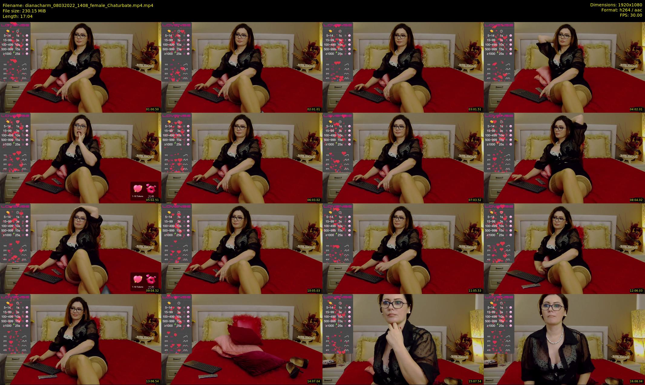 dianacharm — 18 minute Chaturbate female cam show recording, 1080p, Mar 8, 2022
