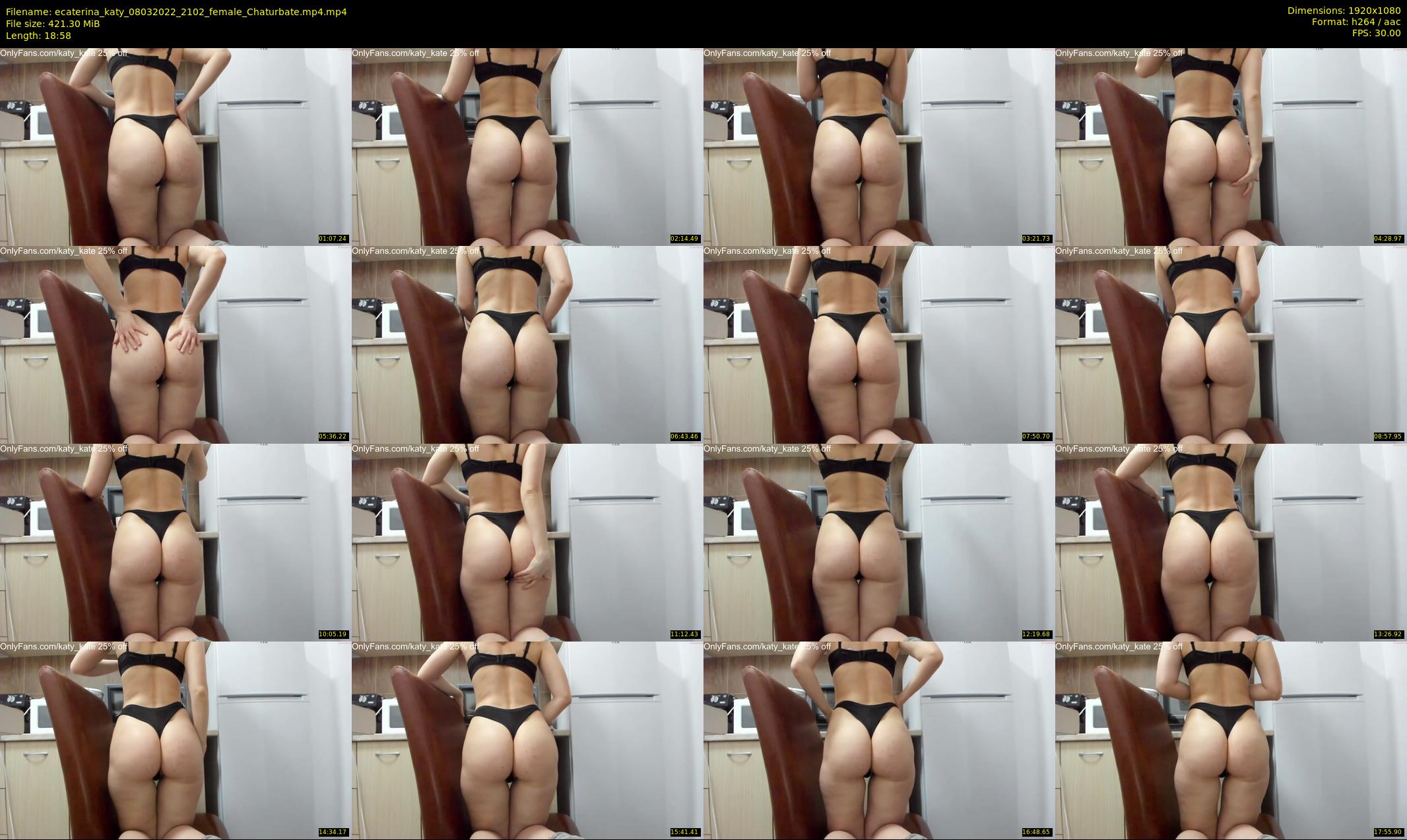 ecaterina_katy — 19 minute Chaturbate female cam show recording, 1080p, Mar 8, 2022