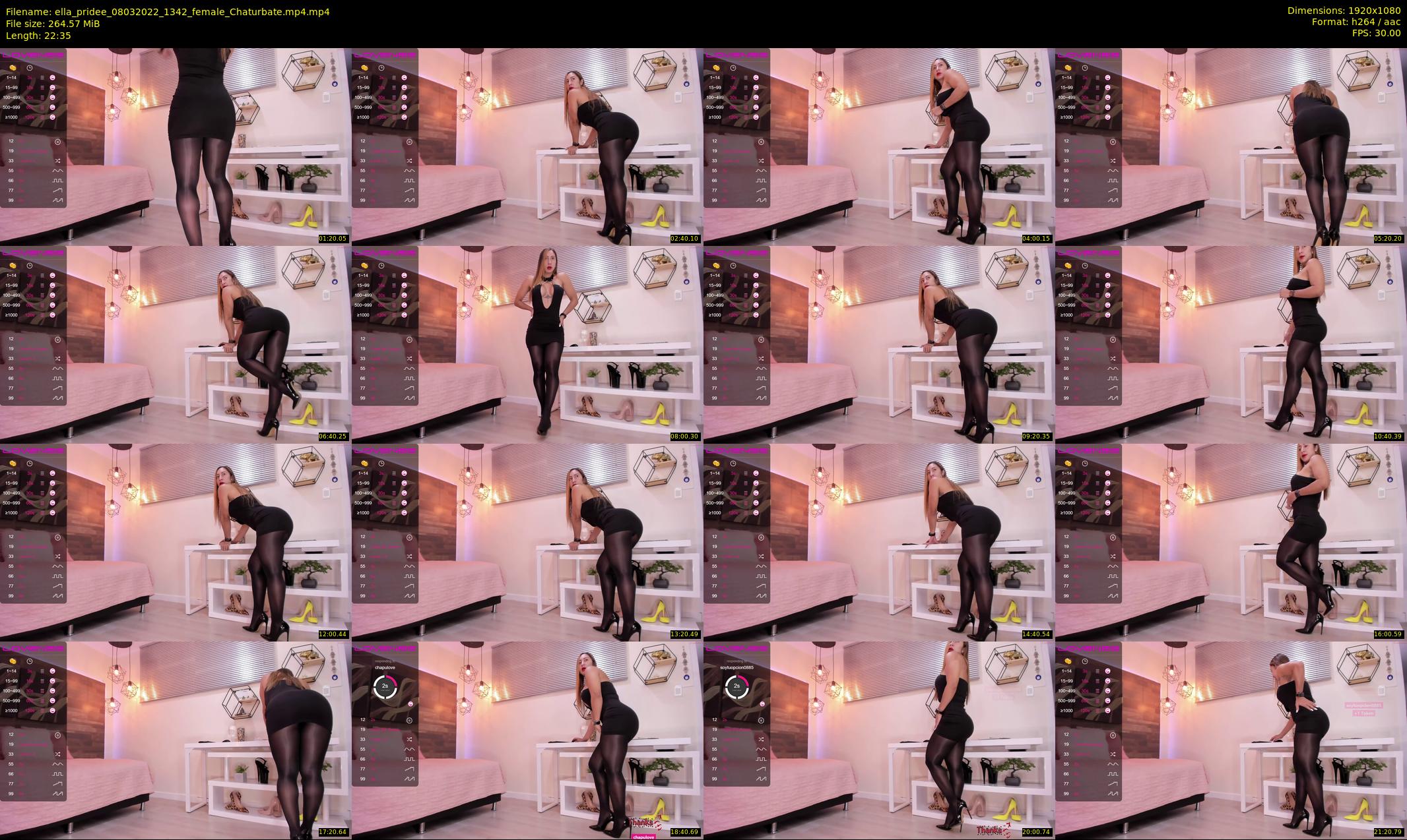 ella_pridee — 23 minute Chaturbate female cam show recording, 1080p, Mar 8, 2022
