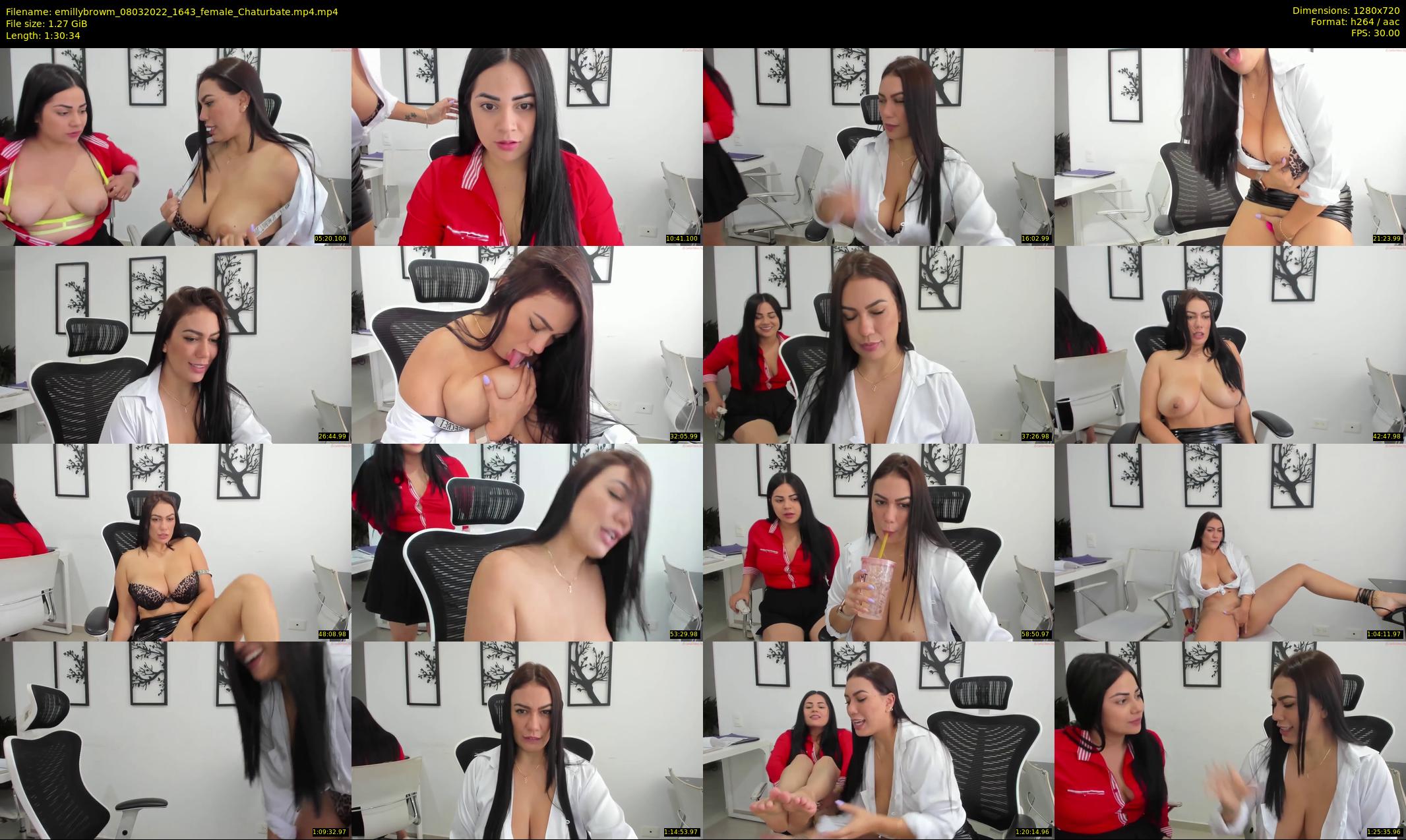 emillybrowm — 91 minute Chaturbate couple cam show recording, 720p, Mar 8, 2022