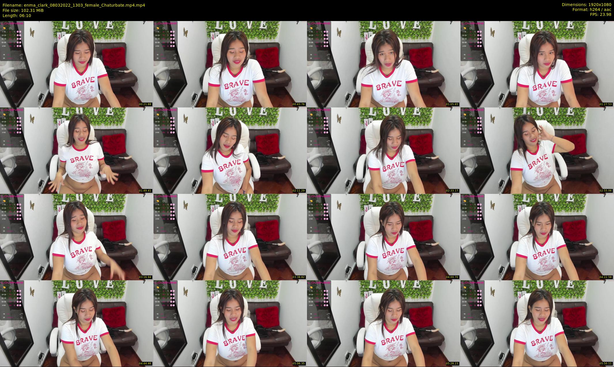 enma_clark — 7 minute Chaturbate female cam show recording, 1080p, Mar 8, 2022