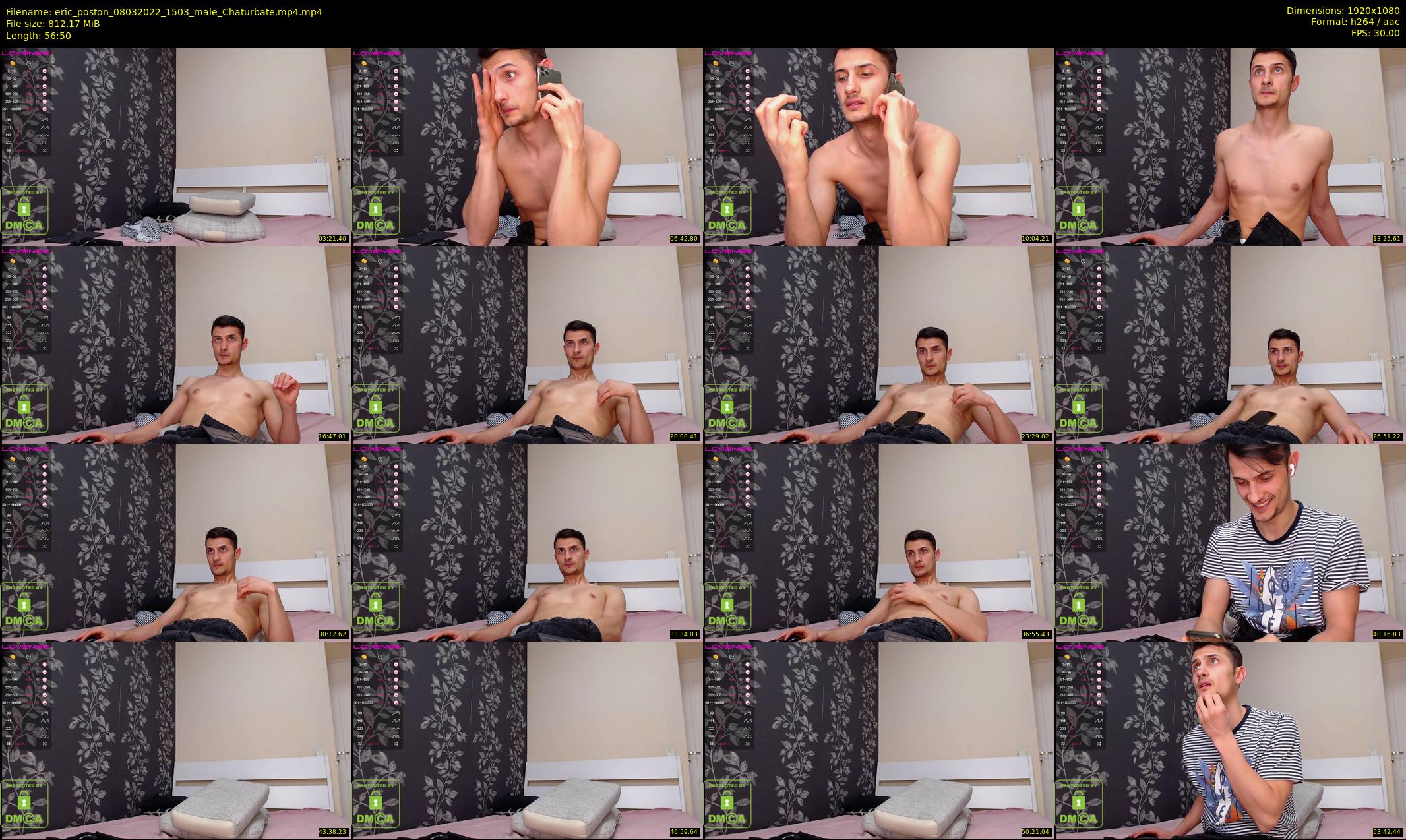 eric_poston — 57 minute Chaturbate male cam show recording, 1080p, Mar 8, 2022