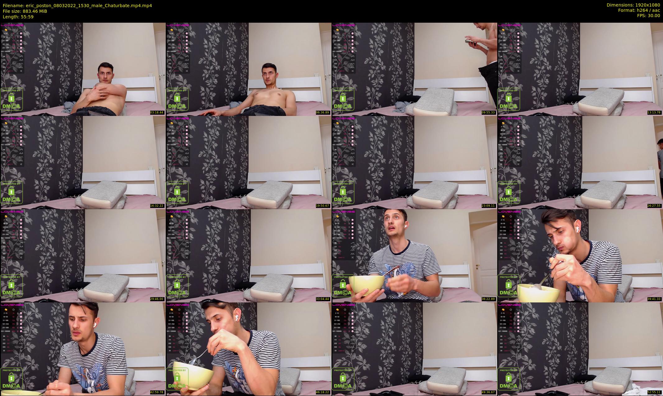 eric_poston — 56 minute Chaturbate male cam show recording, 1080p, Mar 8, 2022