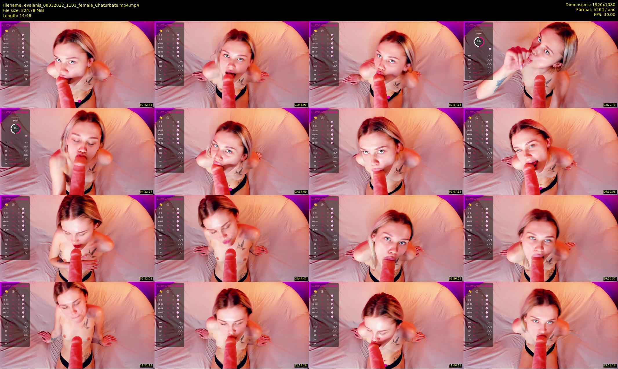 evalanis — 15 minute Chaturbate couple cam show recording, 1080p, Mar 8, 2022
