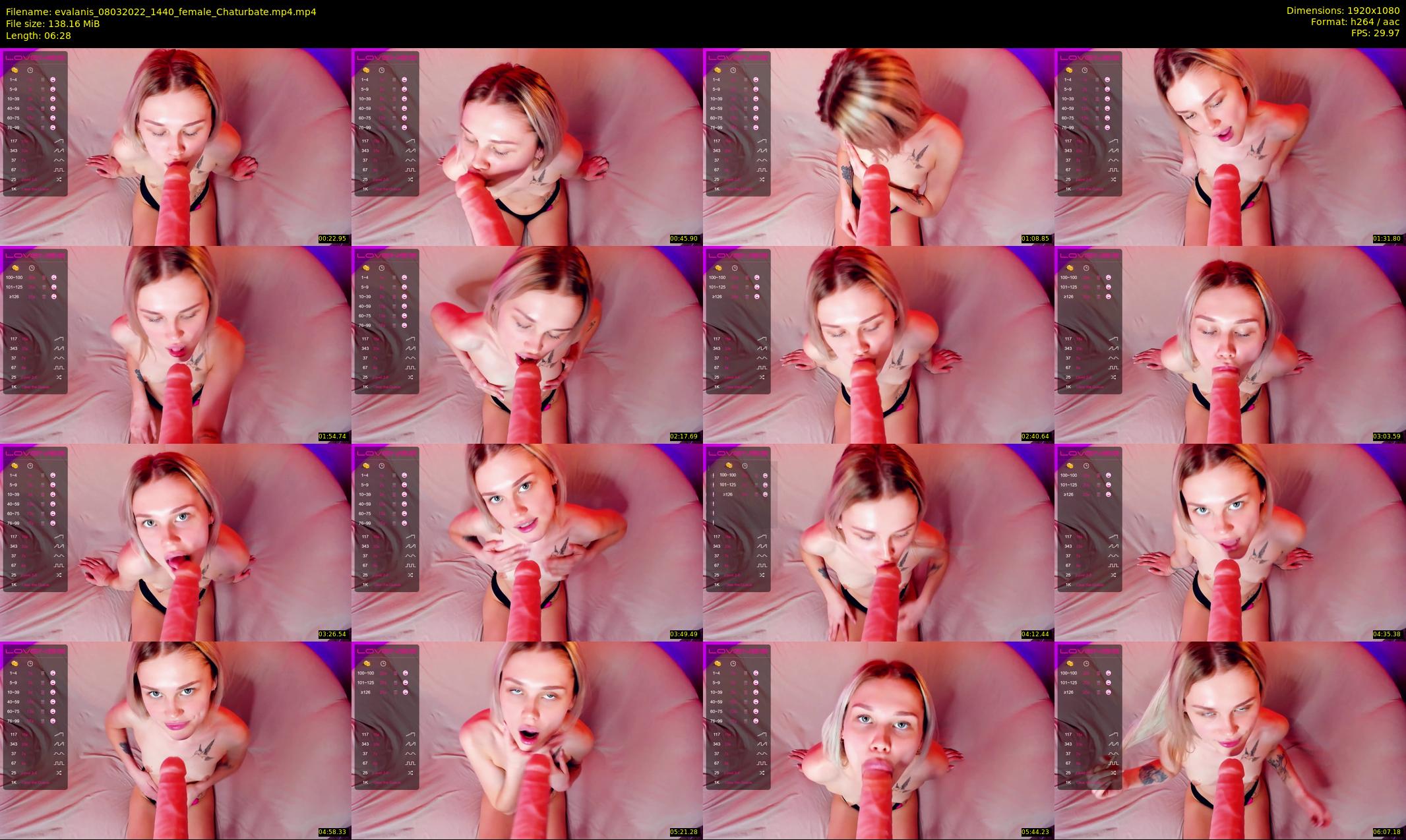 evalanis — 7 minute Chaturbate couple cam show recording, 1080p, Mar 8, 2022